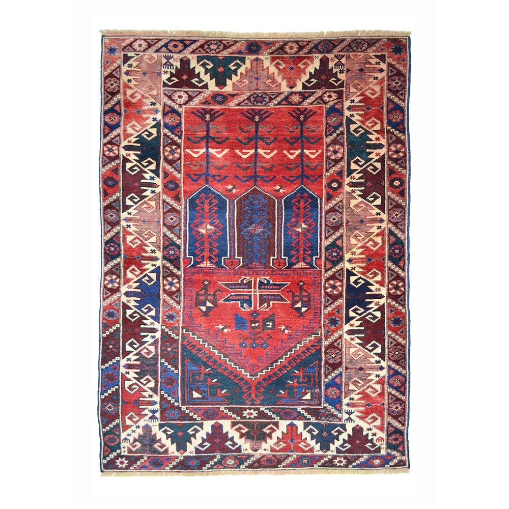 El Dokuma Vintage Döşemealtı Halısı 120x180 cm