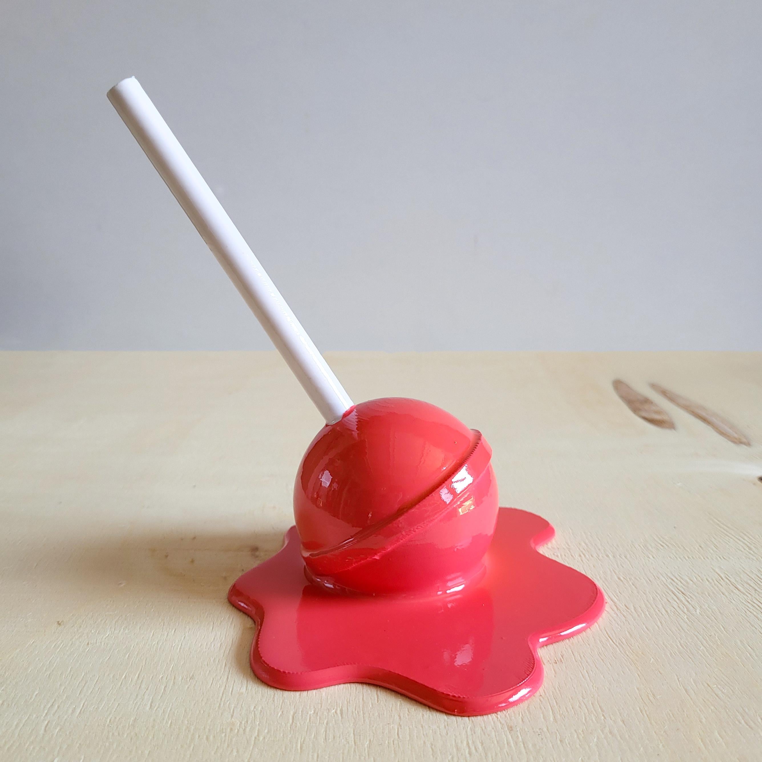 Erimiş Lolipop Yüzük Tutacağı | Pembe