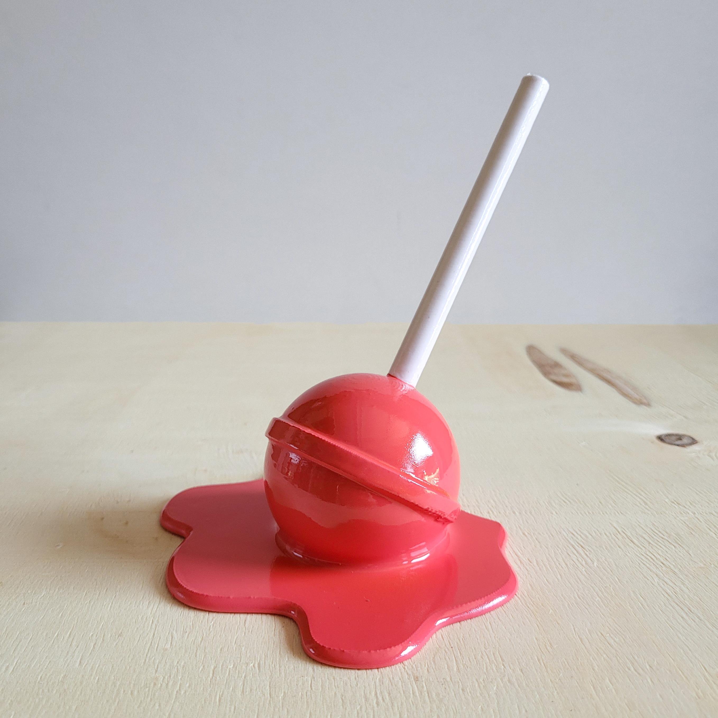 Erimiş Lolipop Yüzük Tutacağı | Pembe