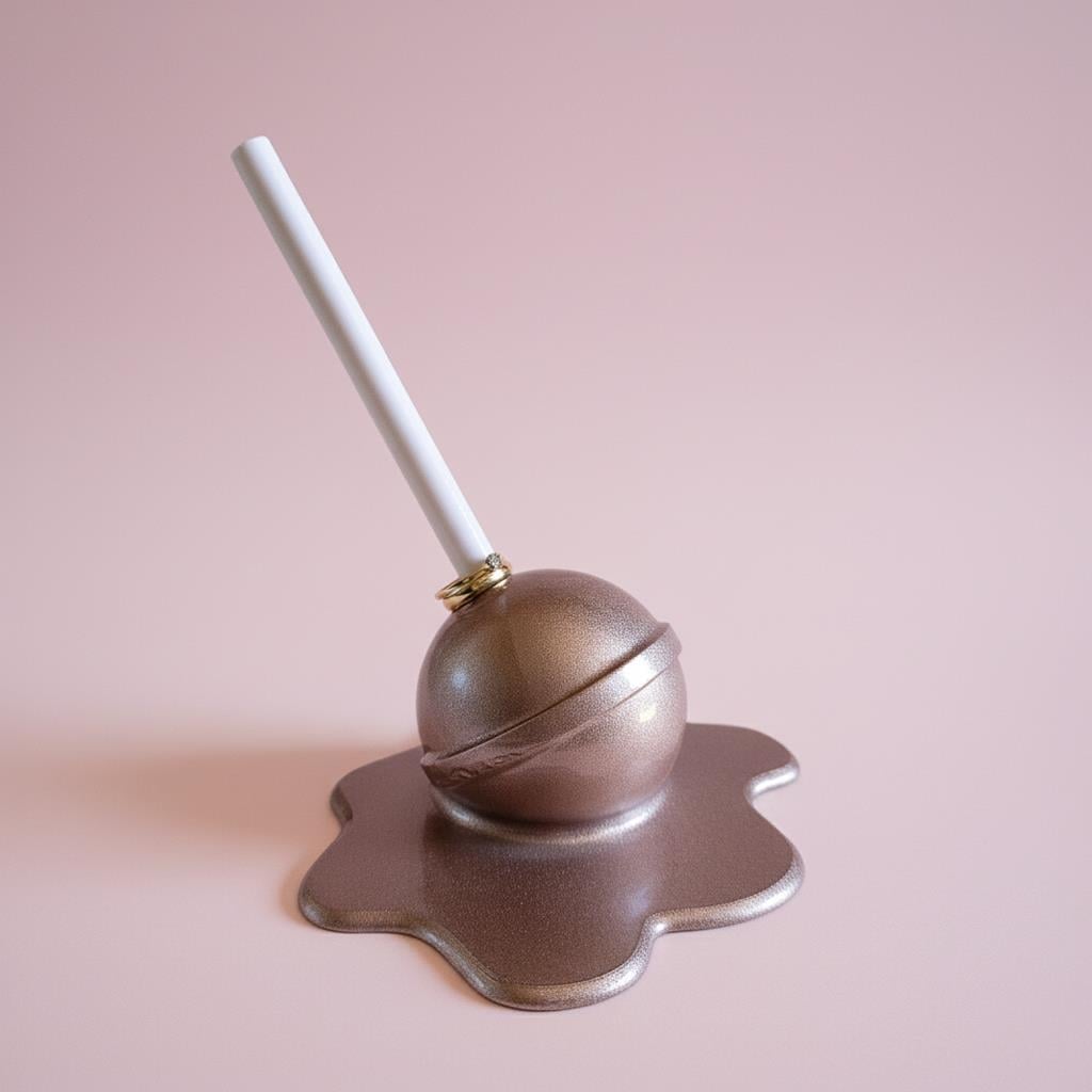Erimiş Lolipop Yüzük Tutacağı | Rose Gold