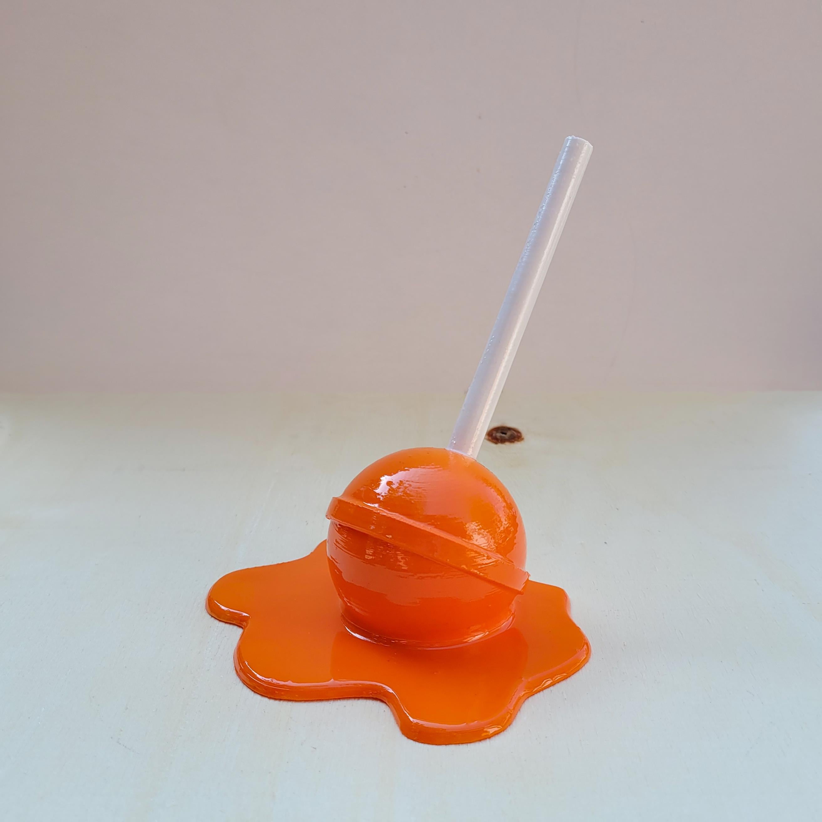 Erimiş Lolipop Yüzük Tutacağı | Turuncu