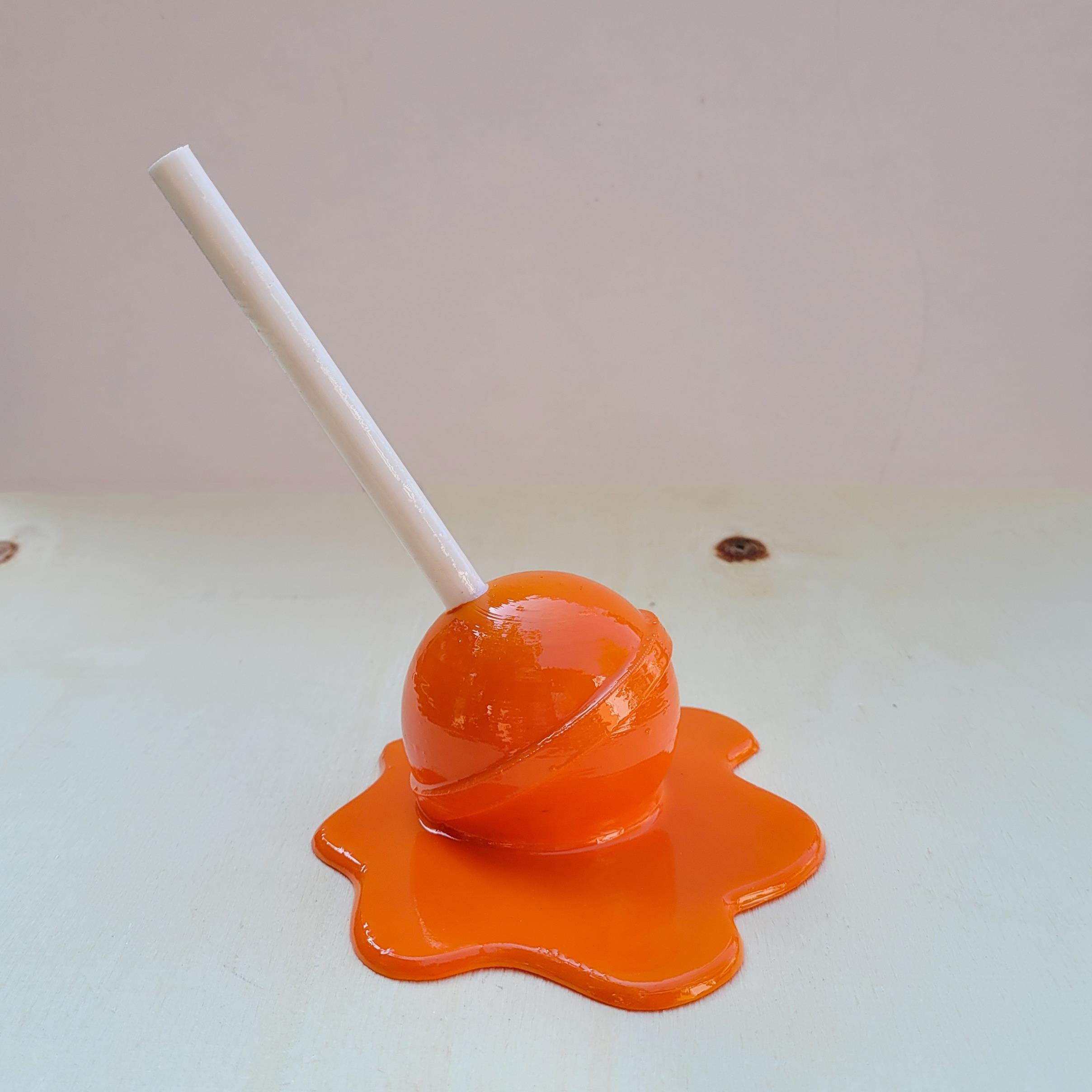 Erimiş Lolipop Yüzük Tutacağı | Turuncu