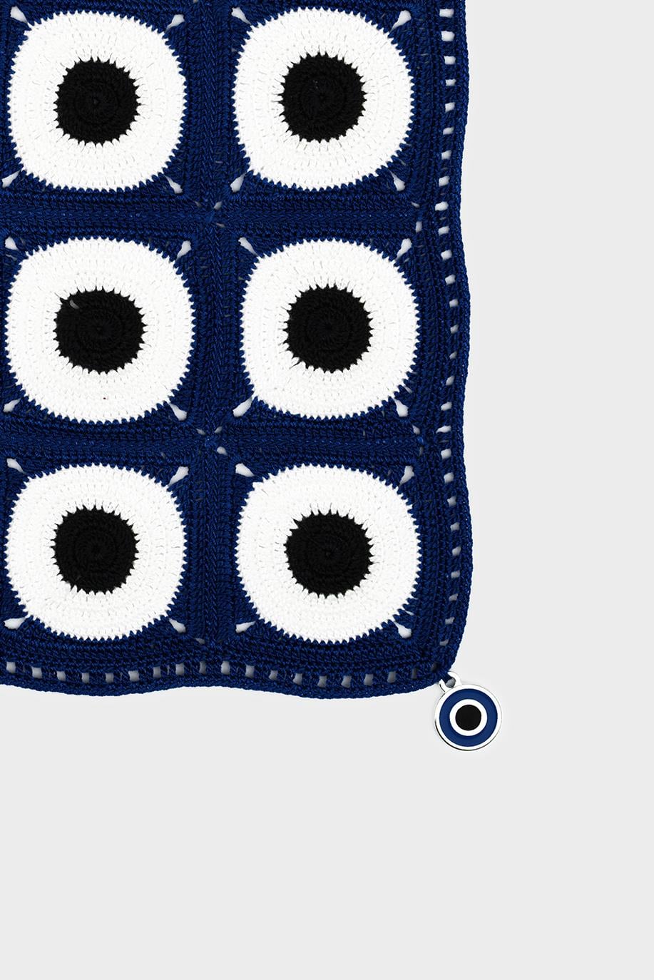 Evil Eye El İşi Dantel Örtü