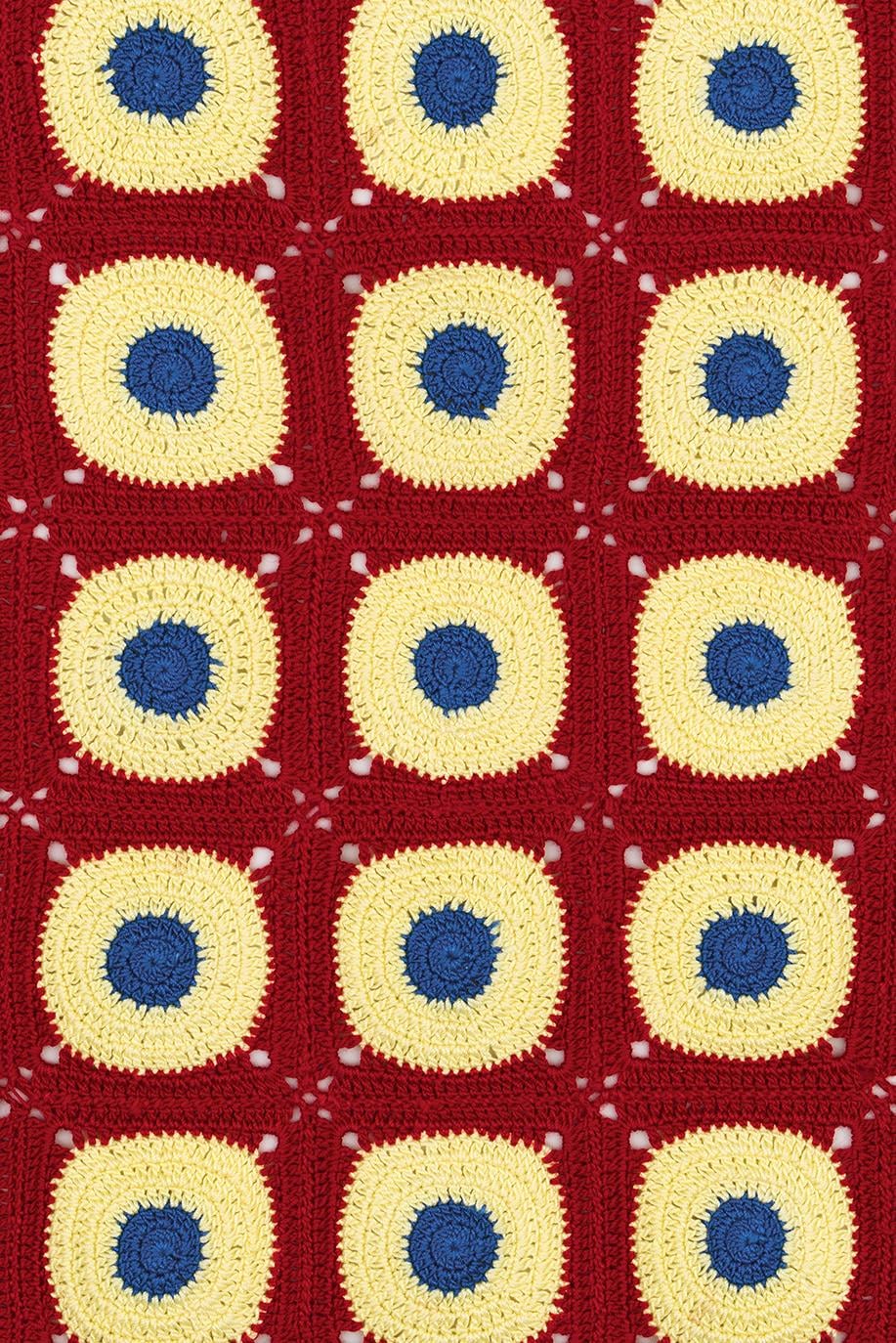Evil Eye El İşi Dantel Örtü