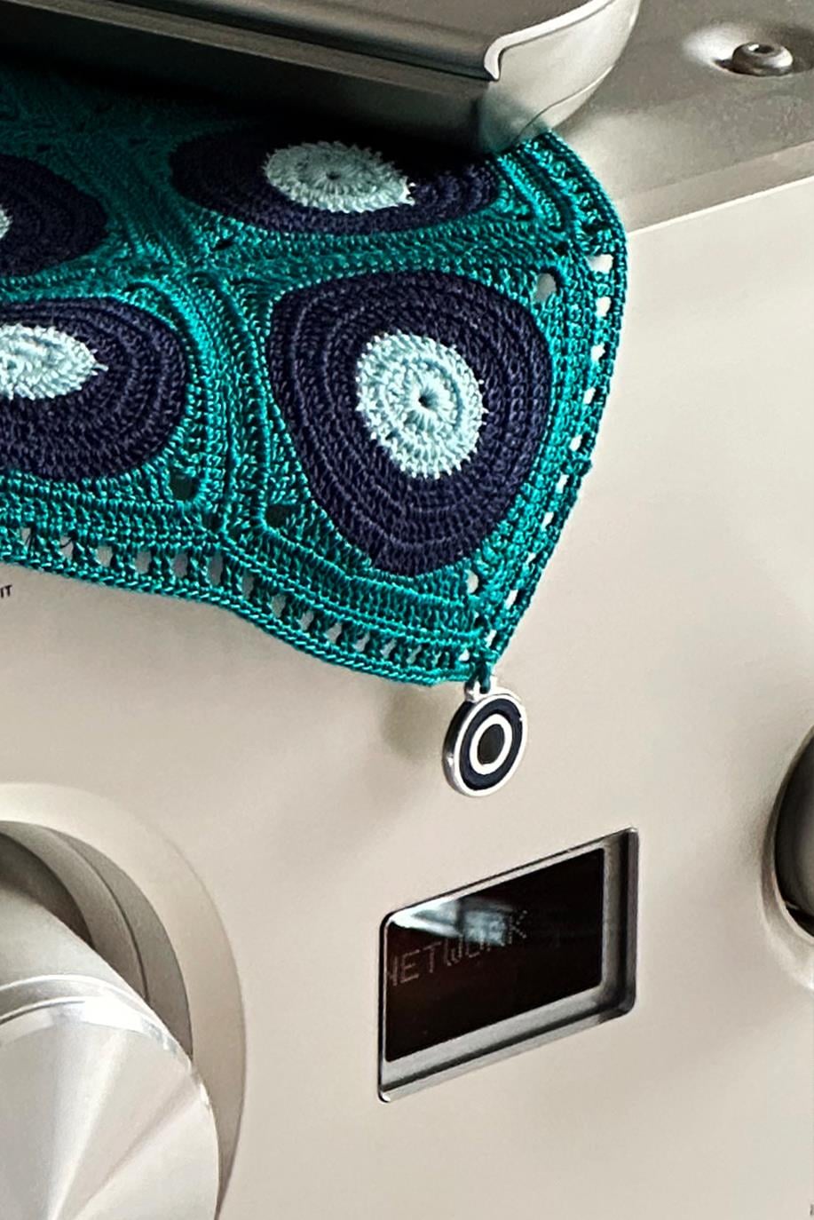 Evil Eye El İşi Dantel Örtü
