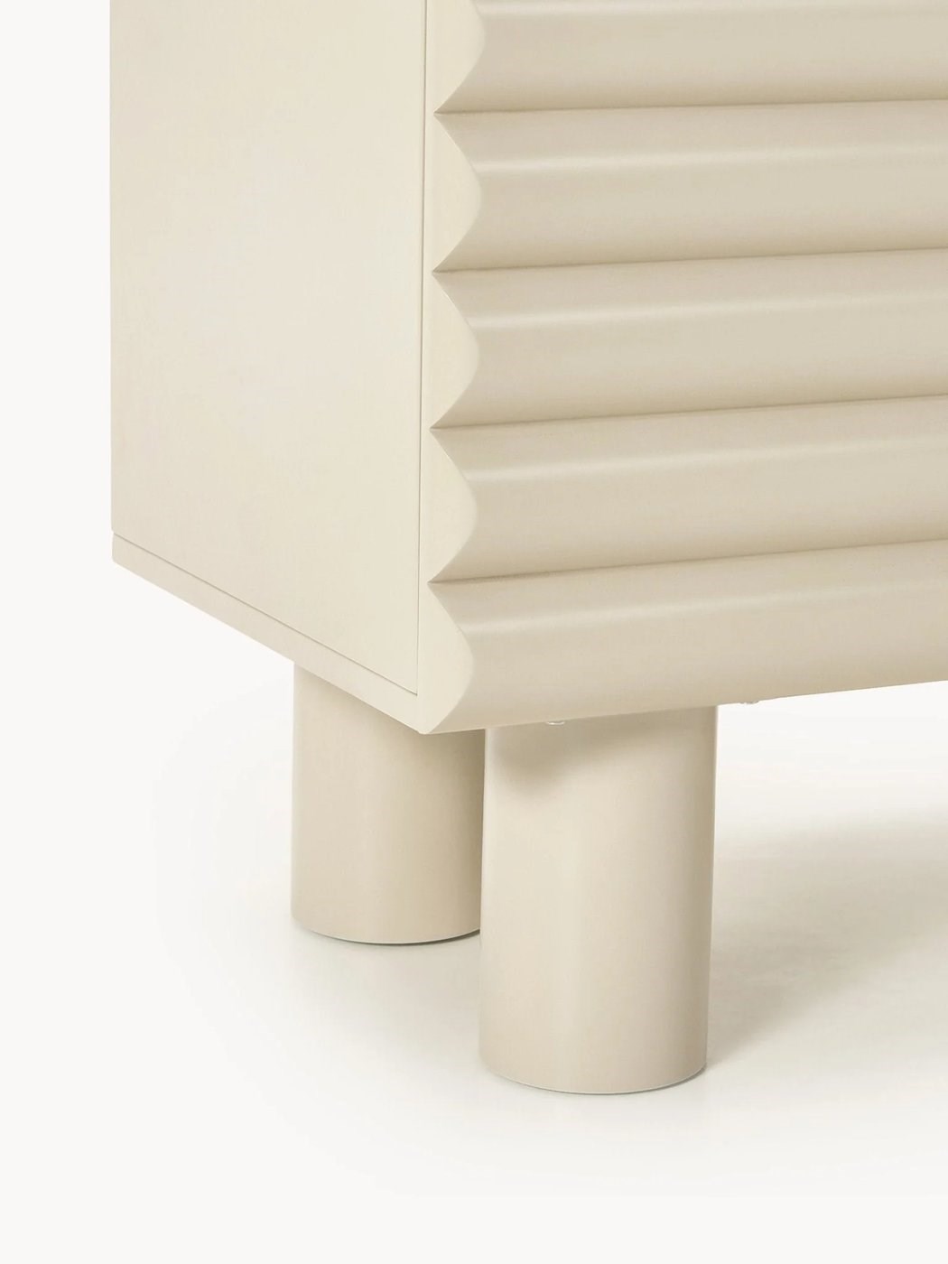 Fana Konsol 150 cm Modern Tasarım Bej MDF