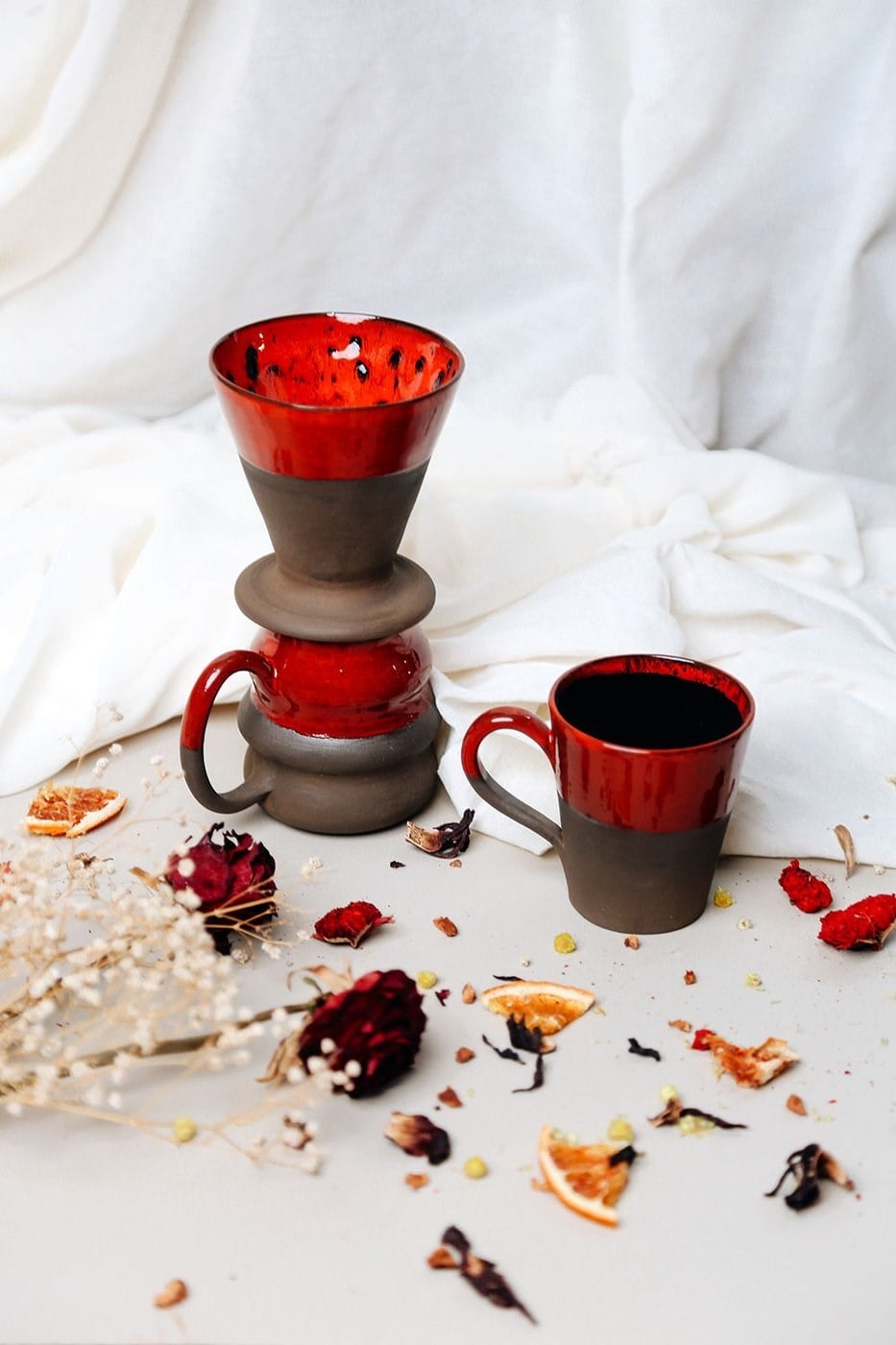 Filtre Kahve Seti Ruby