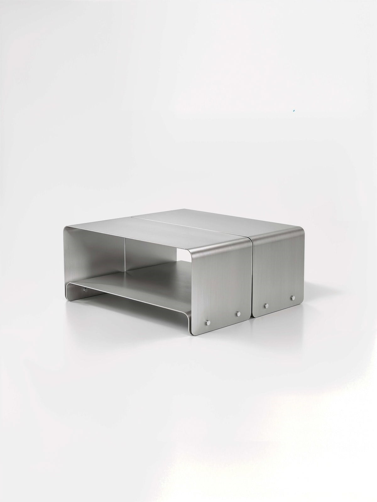 Fluere Paslanmaz Çelik Orta Sehpa