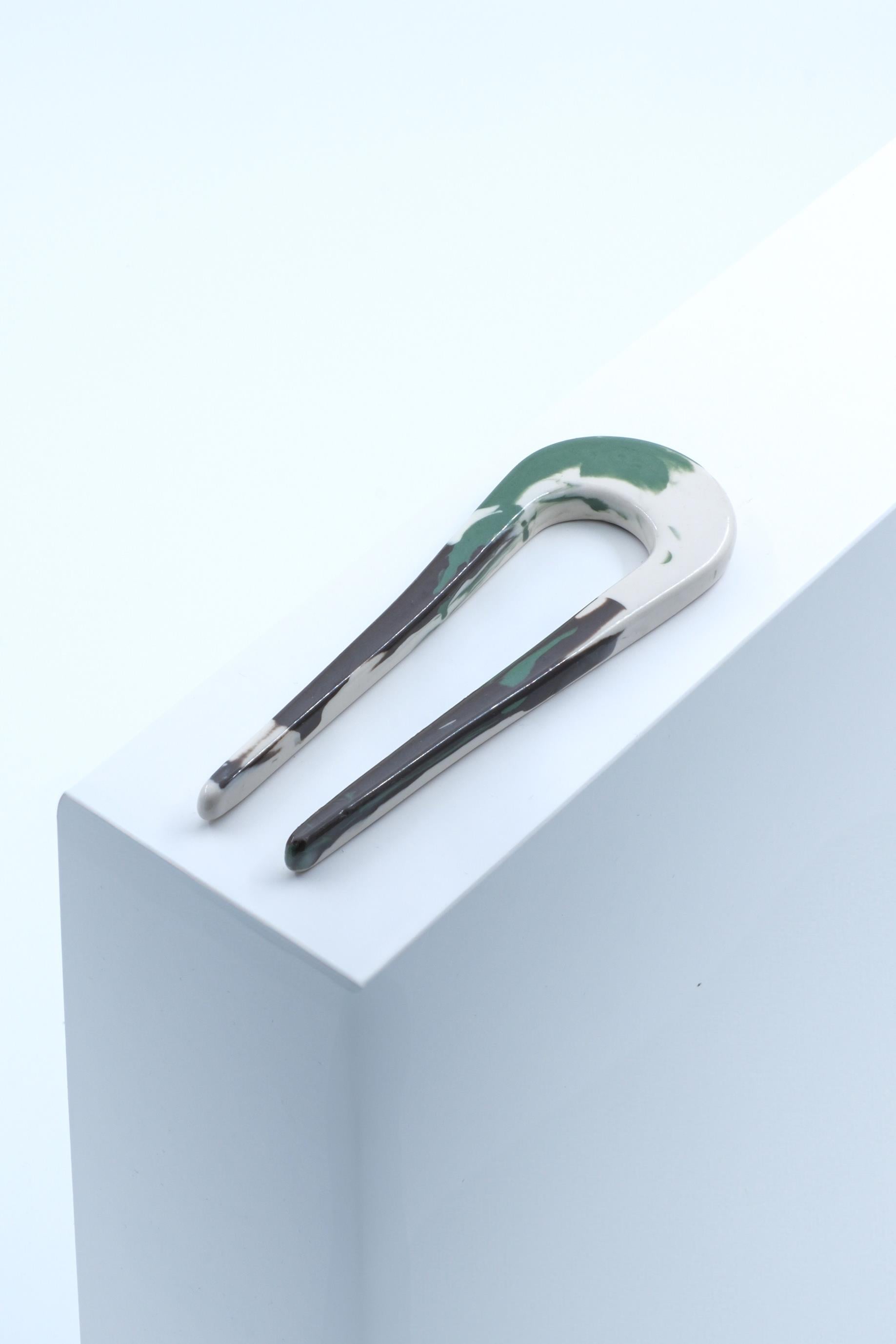 Forest Porselen Hair Pin