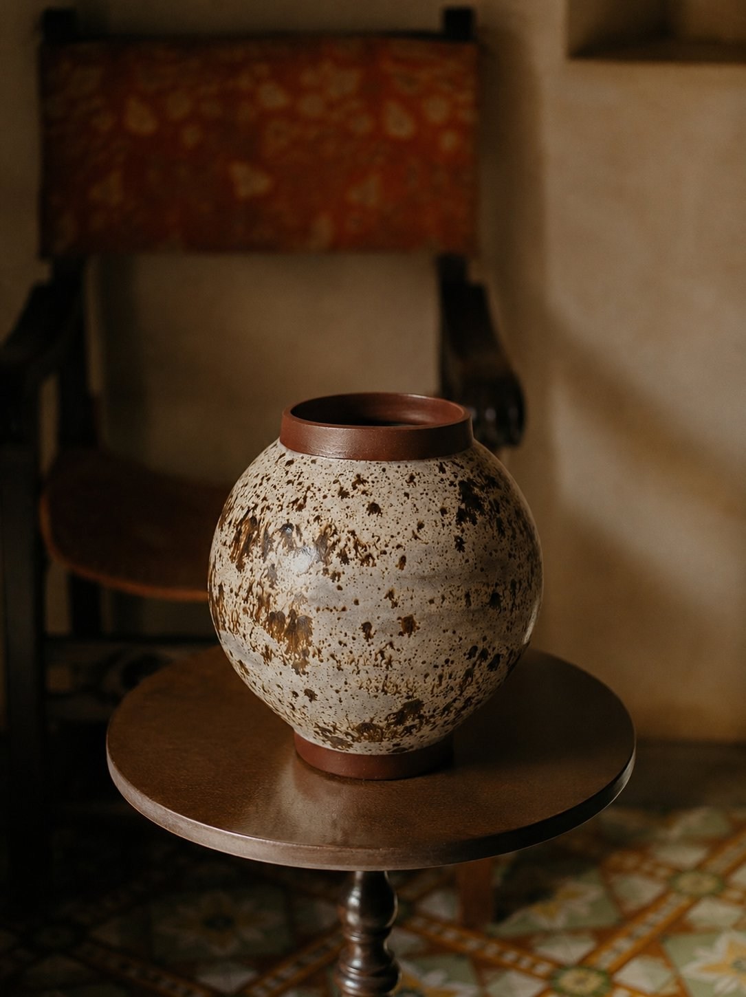 Freckle Stoneware Seramik Objects Vazo