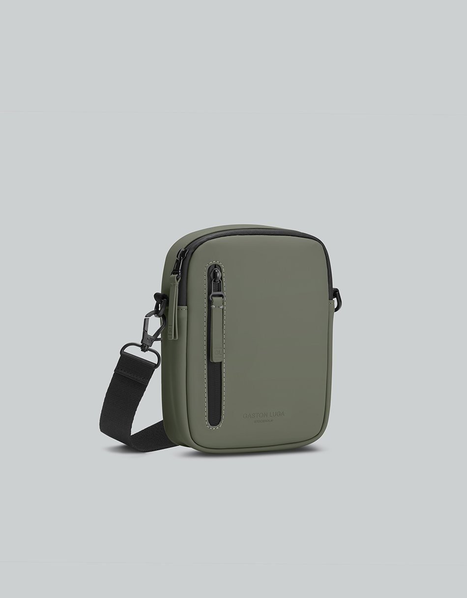 Gaston Luga Dash Vertı Crossbody Çanta - Zeytin Yeşili