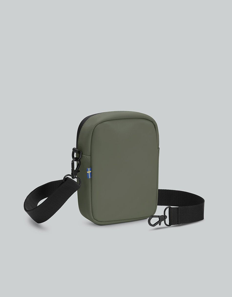 Gaston Luga Dash Vertı Crossbody Çanta - Zeytin Yeşili