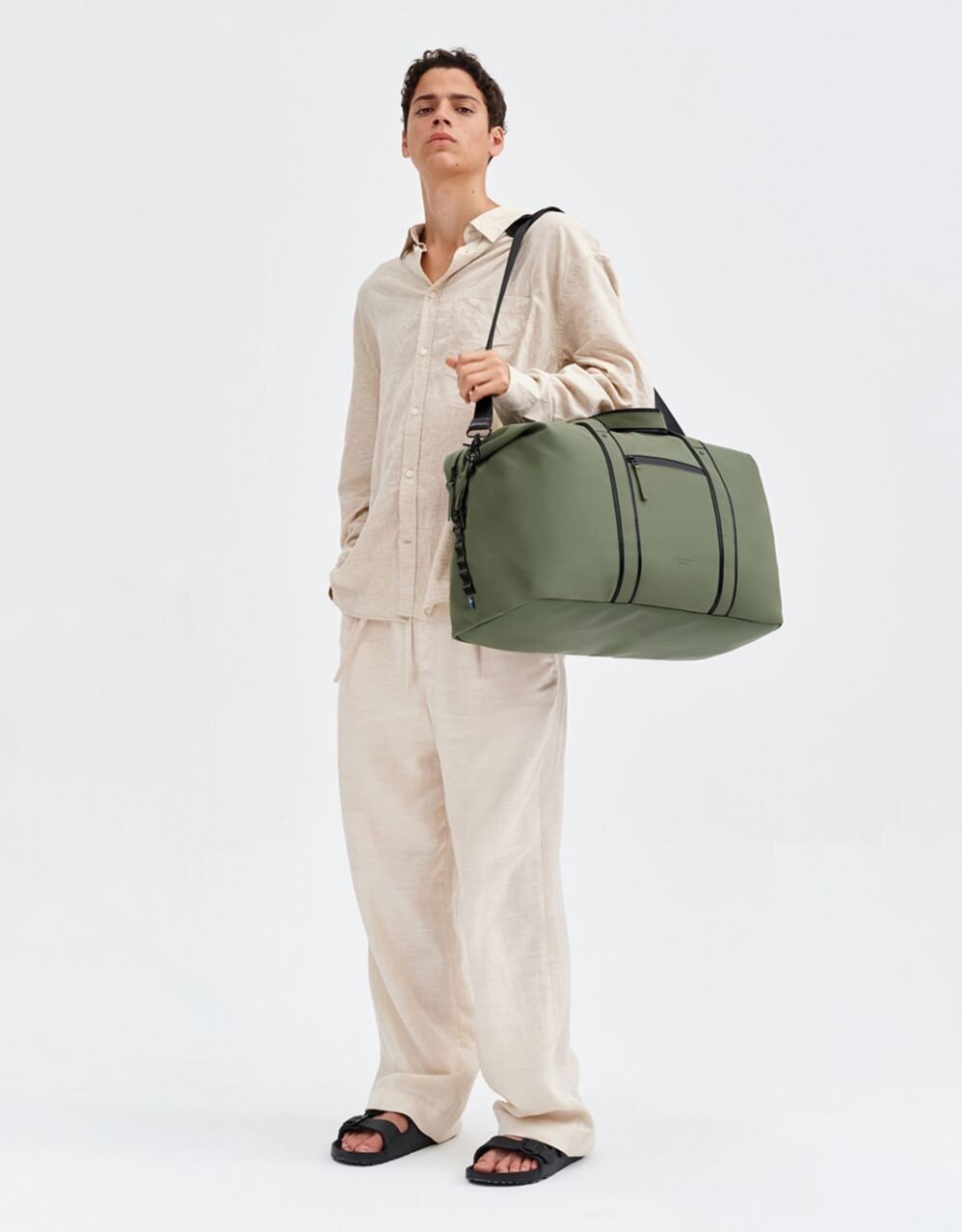 Gaston Luga Dash Weekender 2.0 Medıum Çanta - Zeytin Yeşili