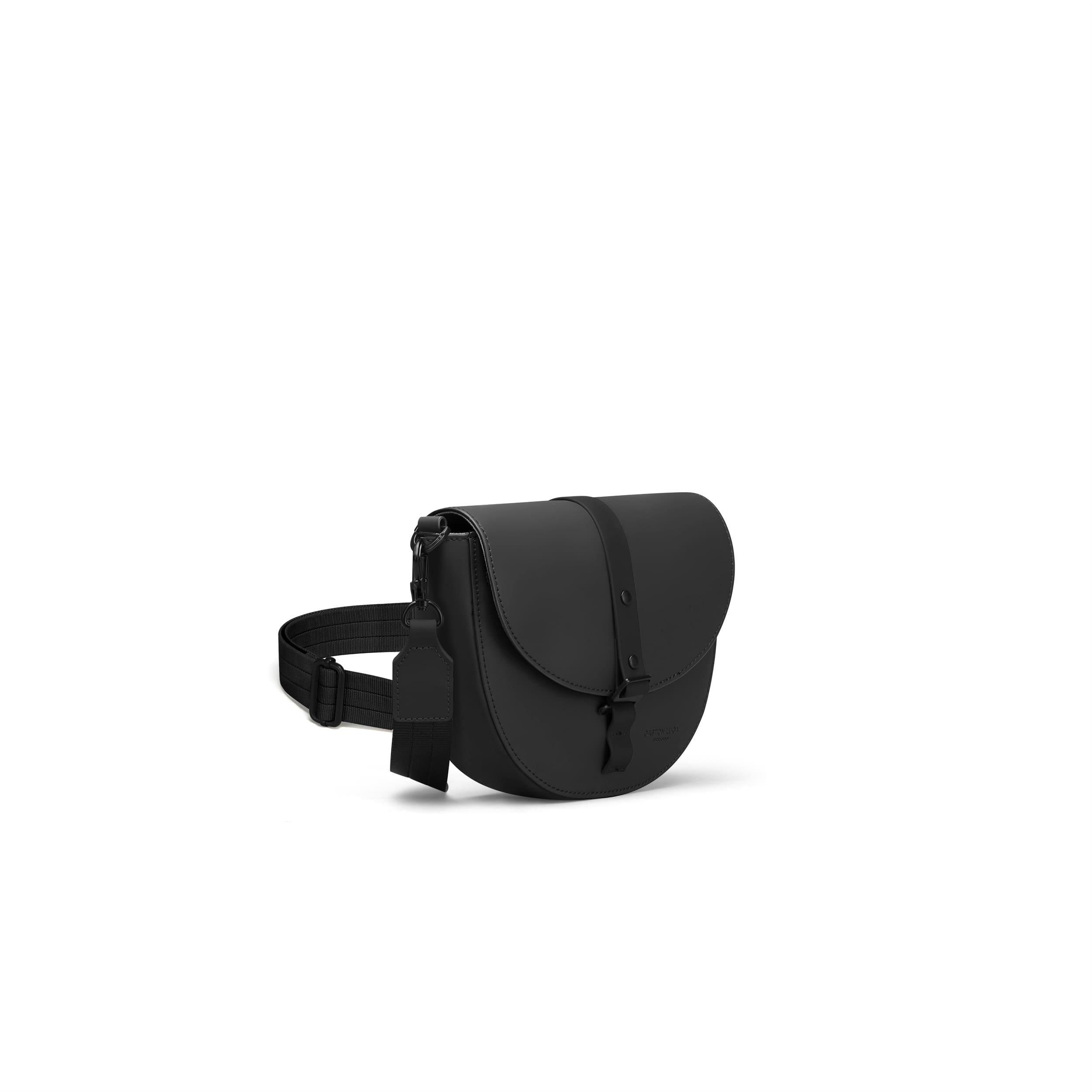 Gaston Luga Spläsh Moon Crossbody Omuz Çantası - Black