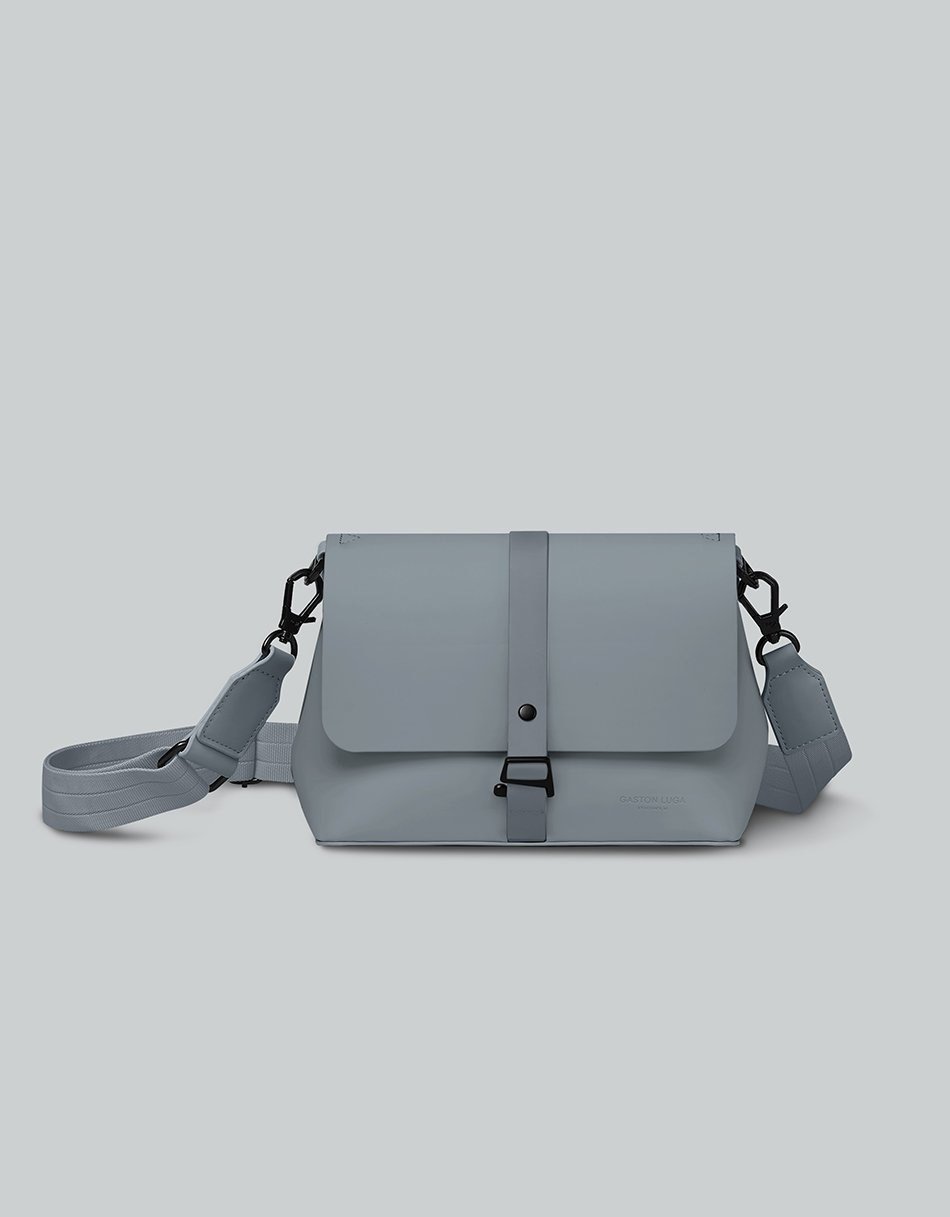 Gaston Luga Splash Crossbody Çanta - Granit Gri
