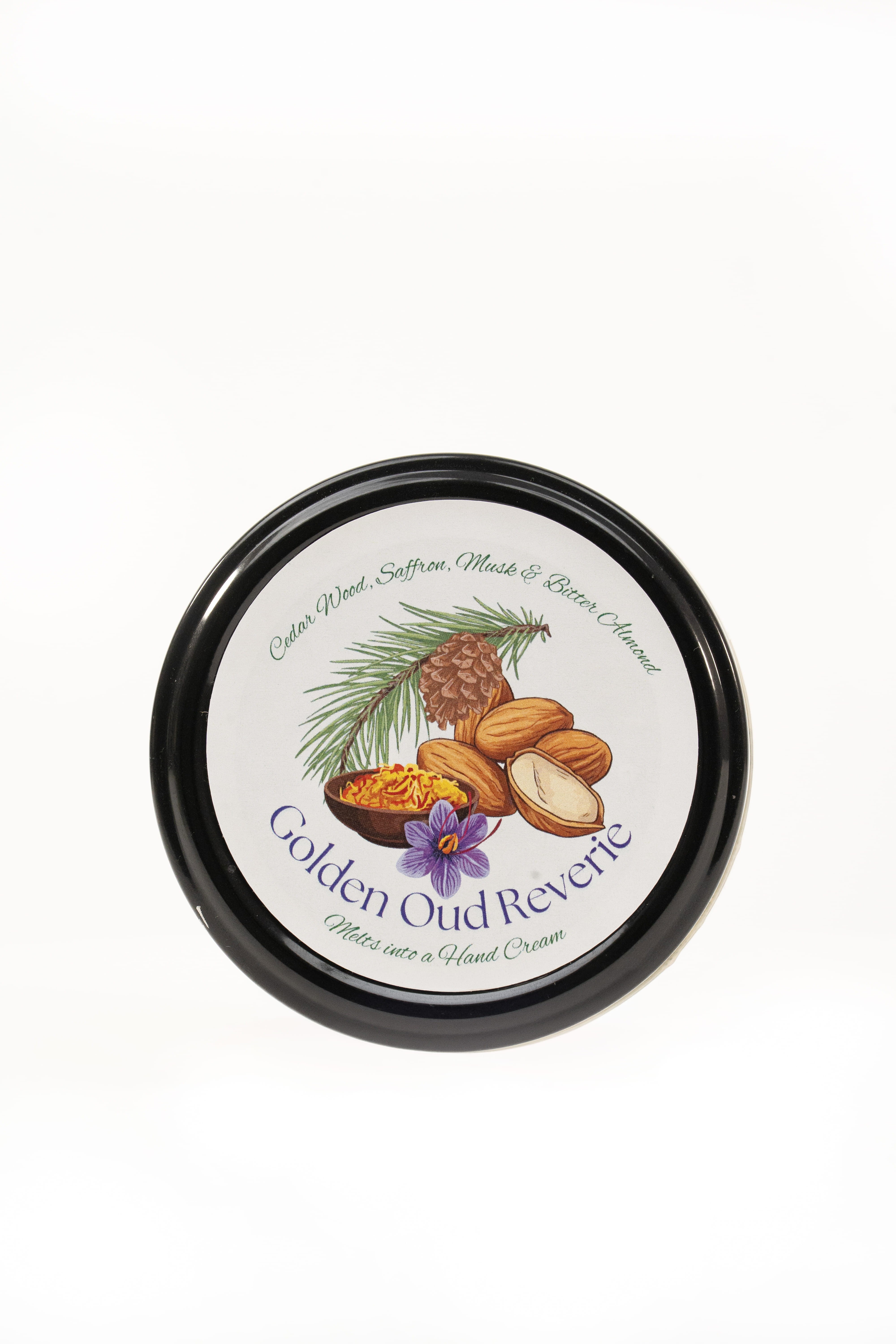Golden Oud Reverie El Kremine Dönüşebilen Mum