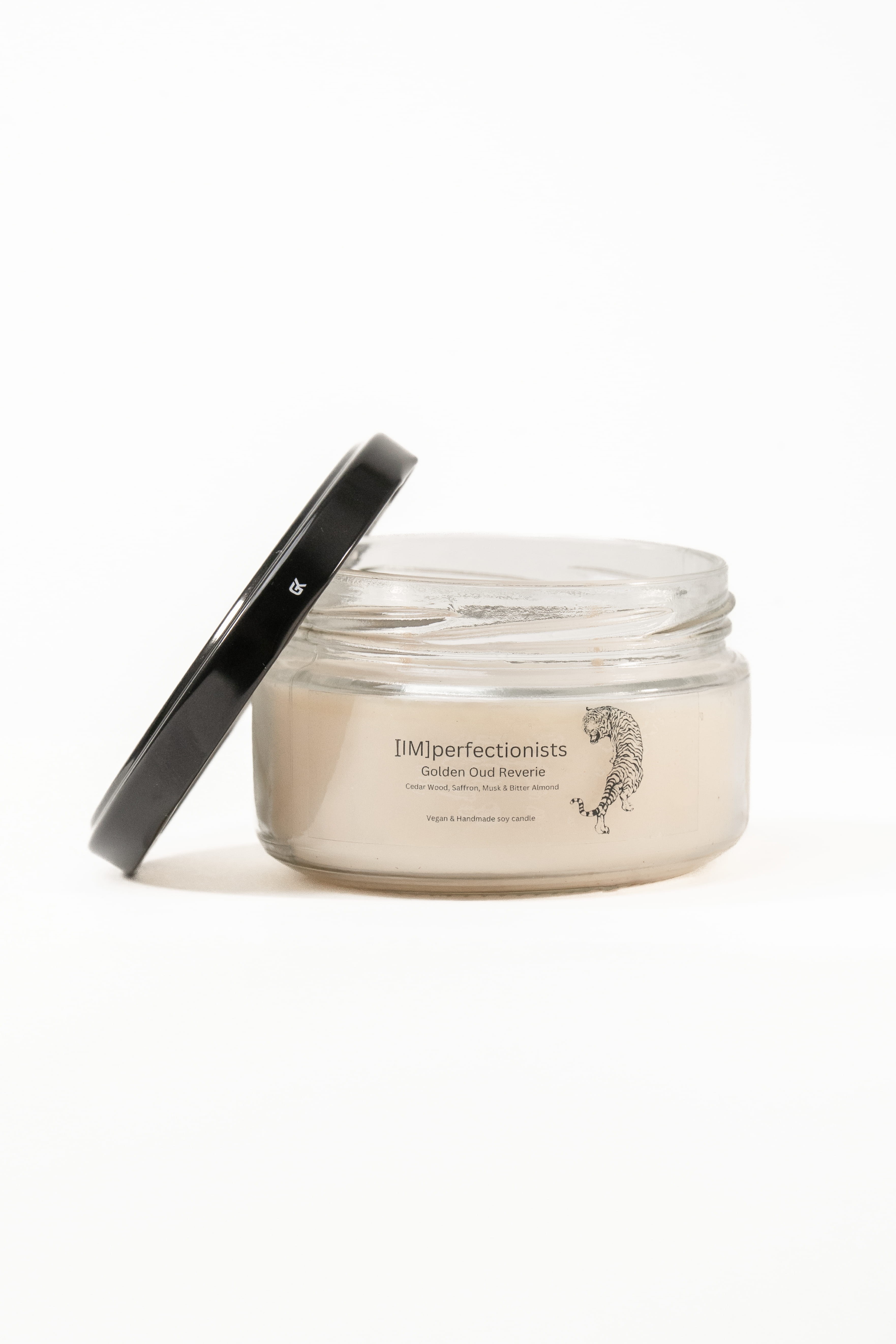 Golden Oud Reverie El Kremine Dönüşebilen Mum