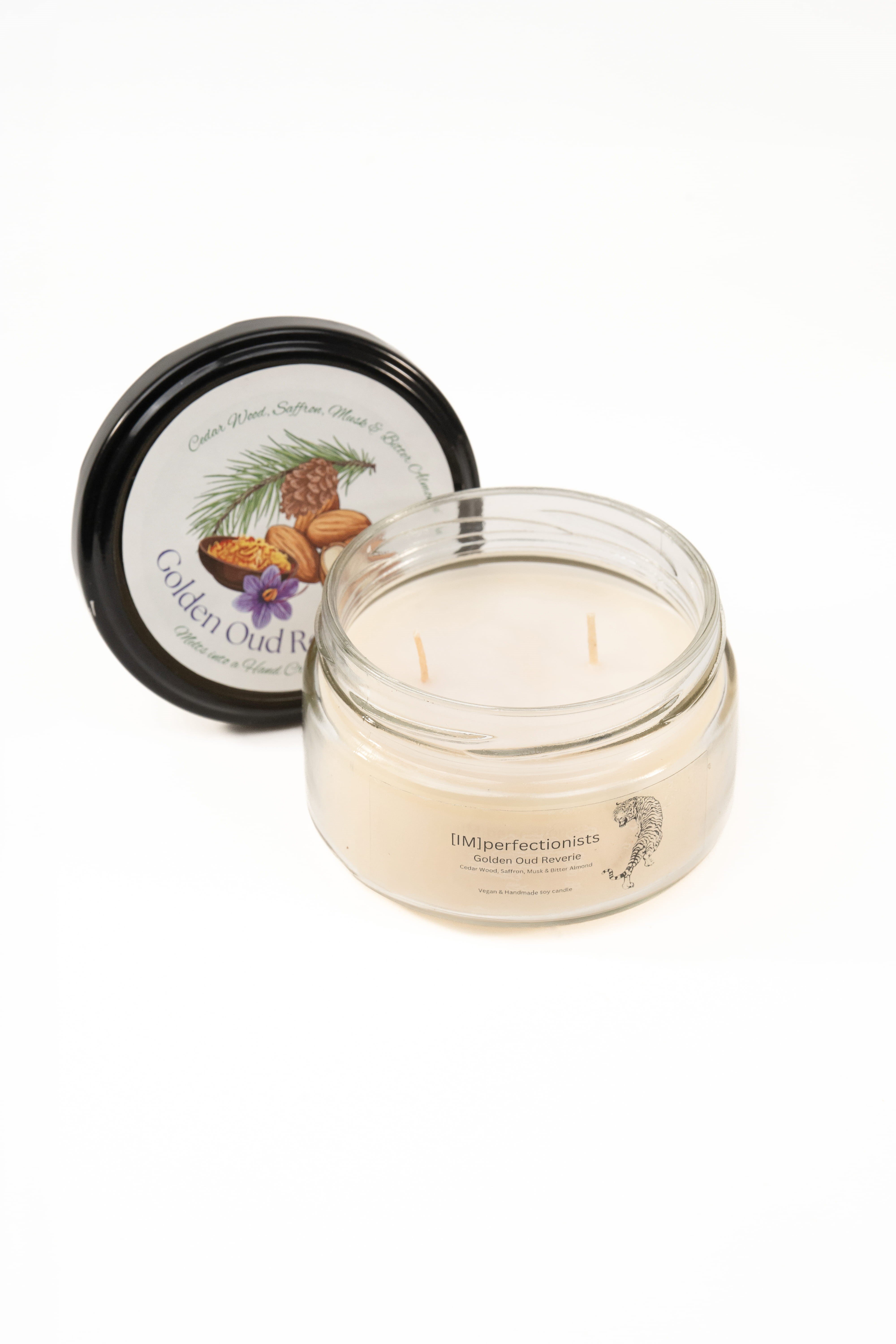 Golden Oud Reverie El Kremine Dönüşebilen Mum