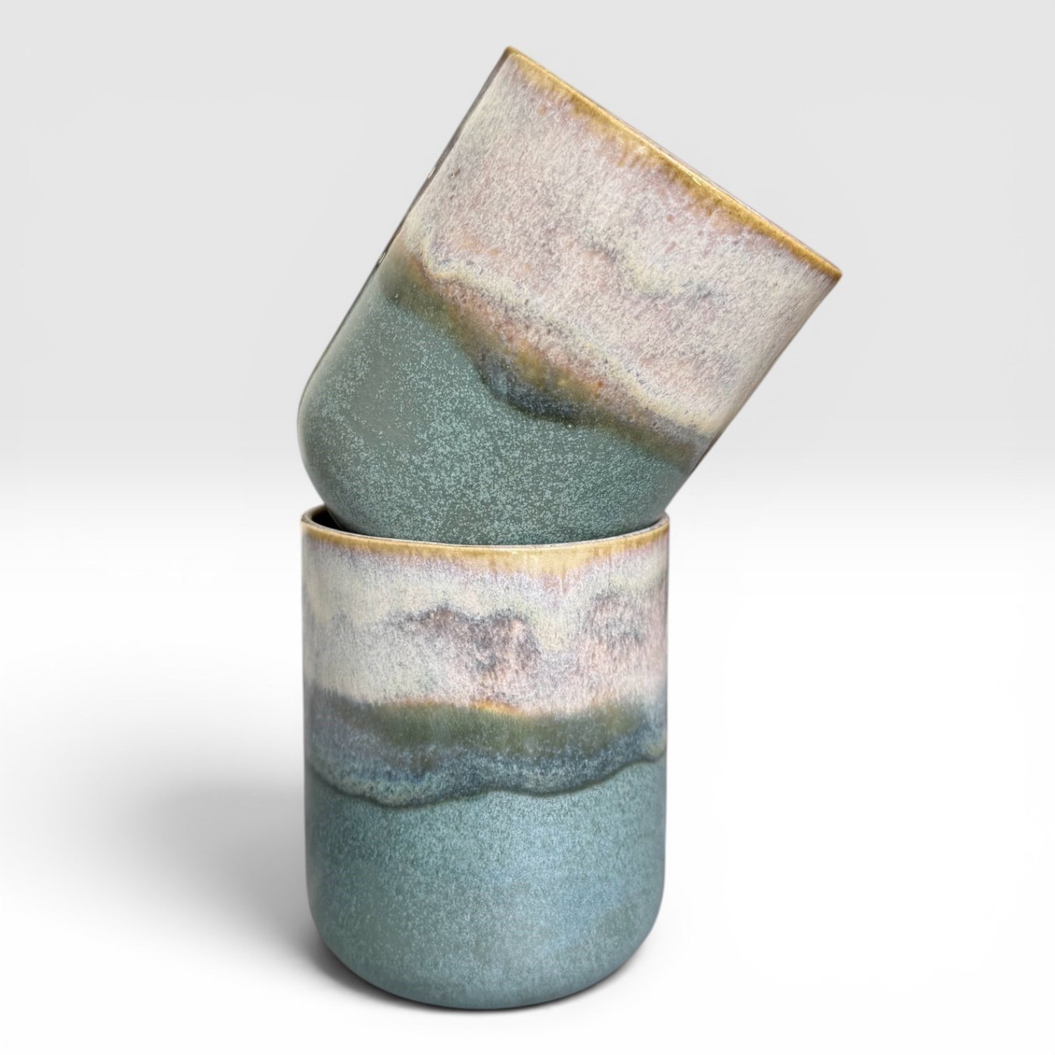 Grande Coastal Blush Stoneware Bardak