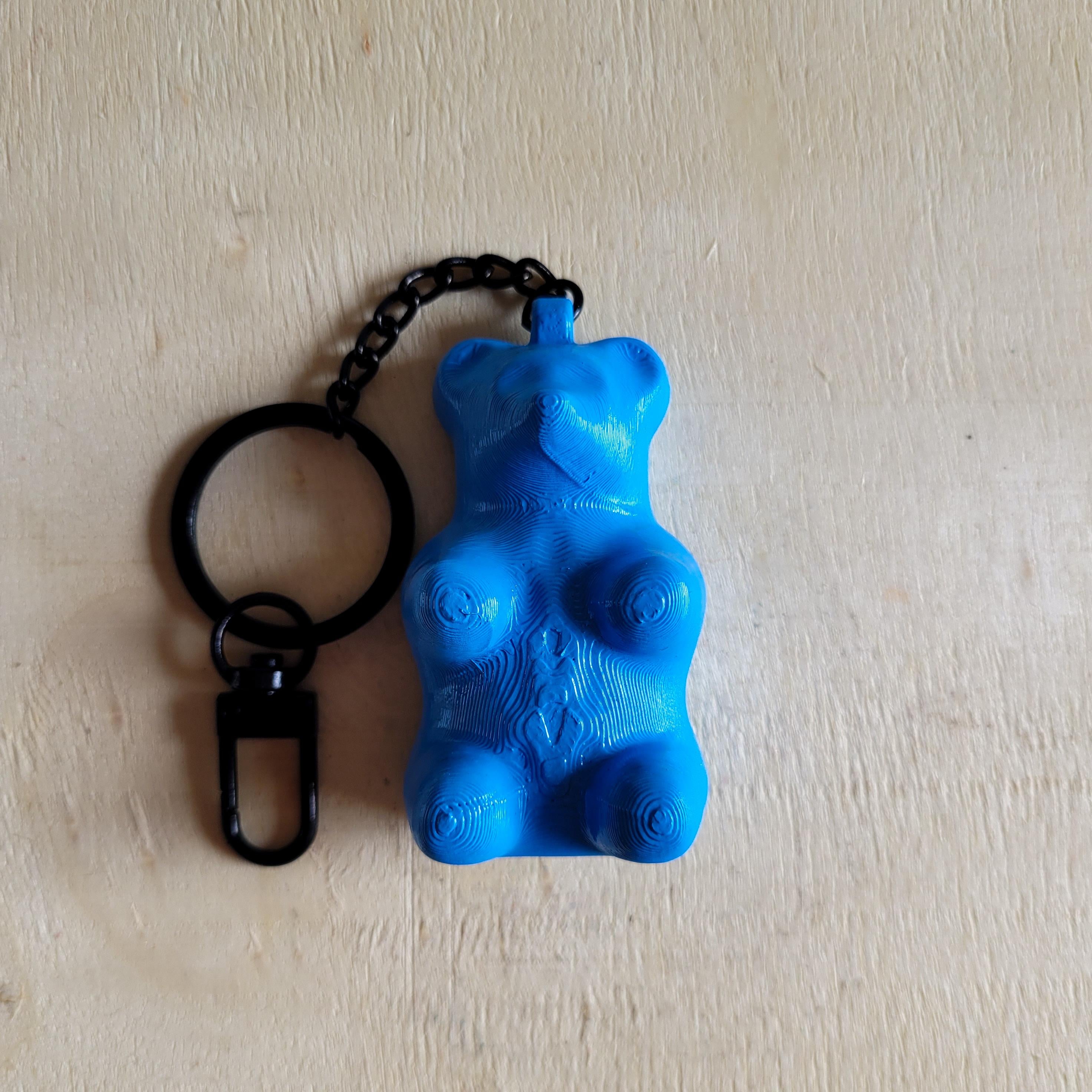 Gummy Bear Anahtarlık | Mavi