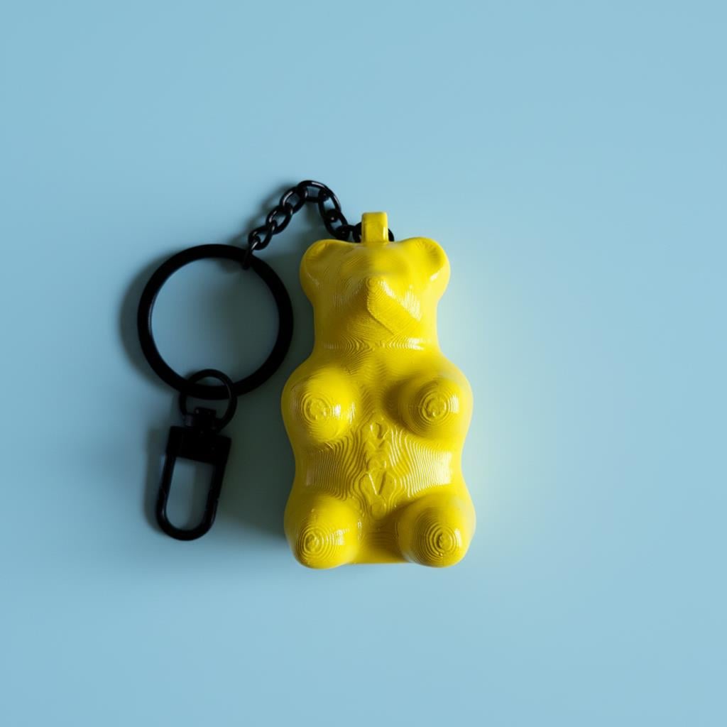 Gummy Bear Anahtarlık | Sarı