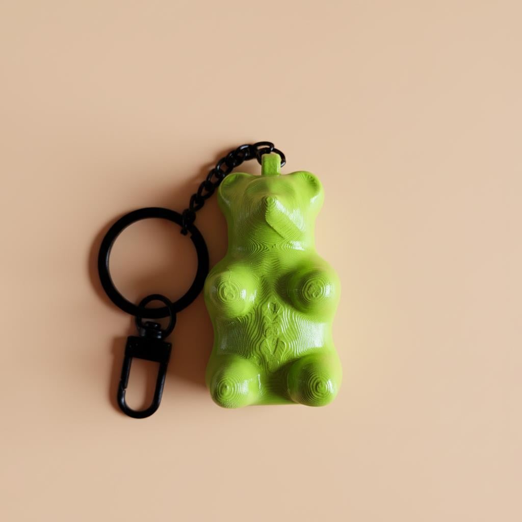 Gummy Bear Anahtarlık | Yeşil