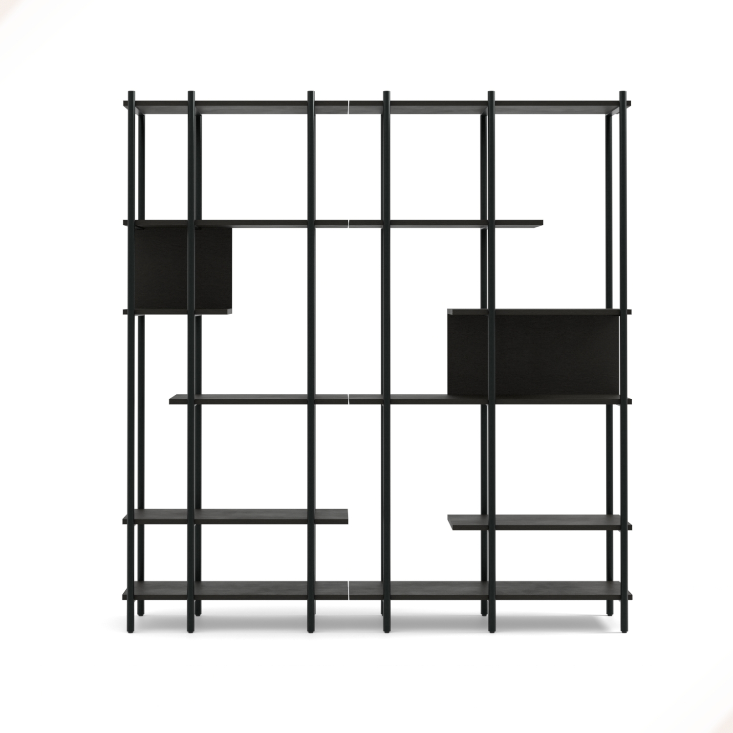 Harmonia Kitaplık Ahşap Raf Metal Çerçeve - 170 cm