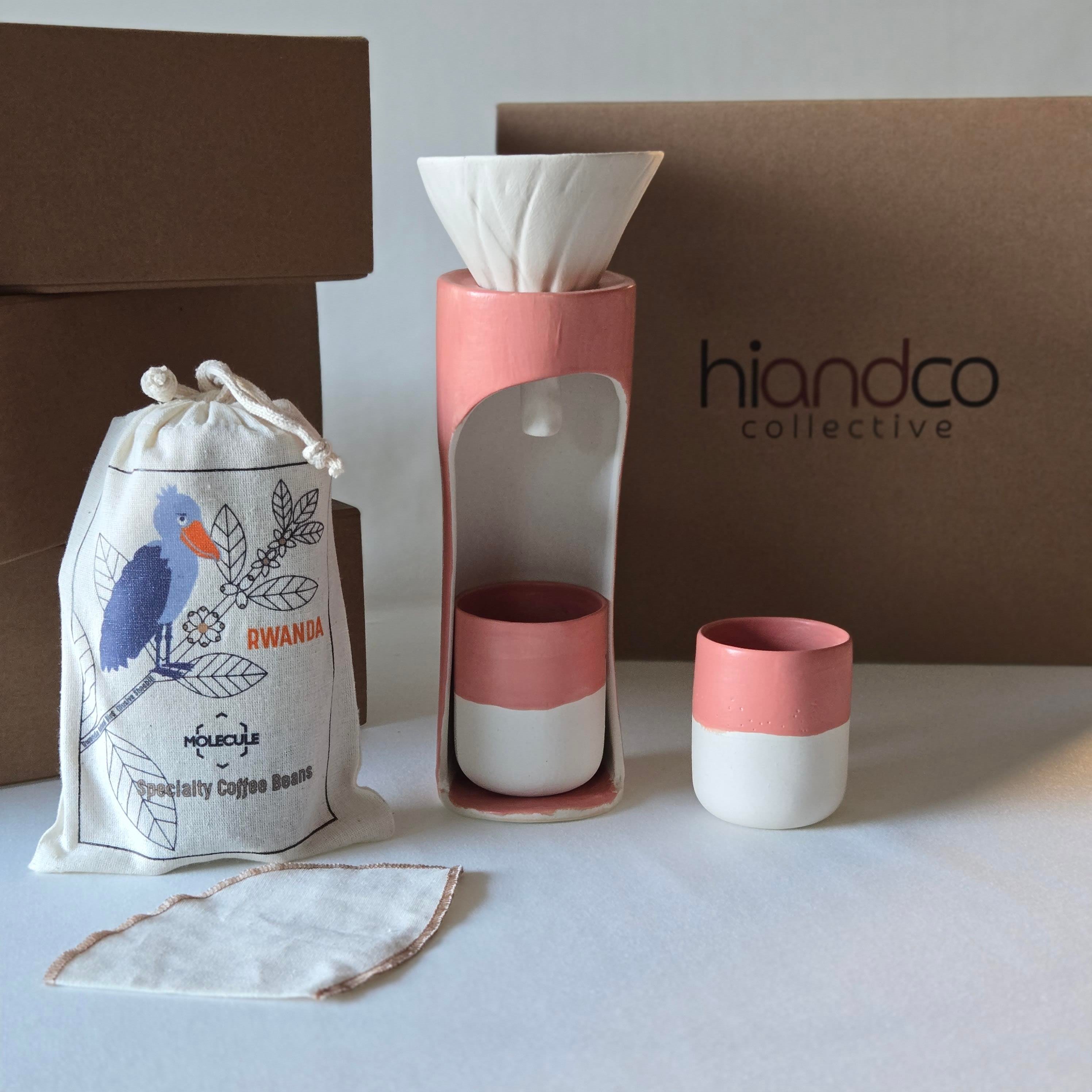 Hiandco Collective Kahve Demleme Seti/ Rosea 