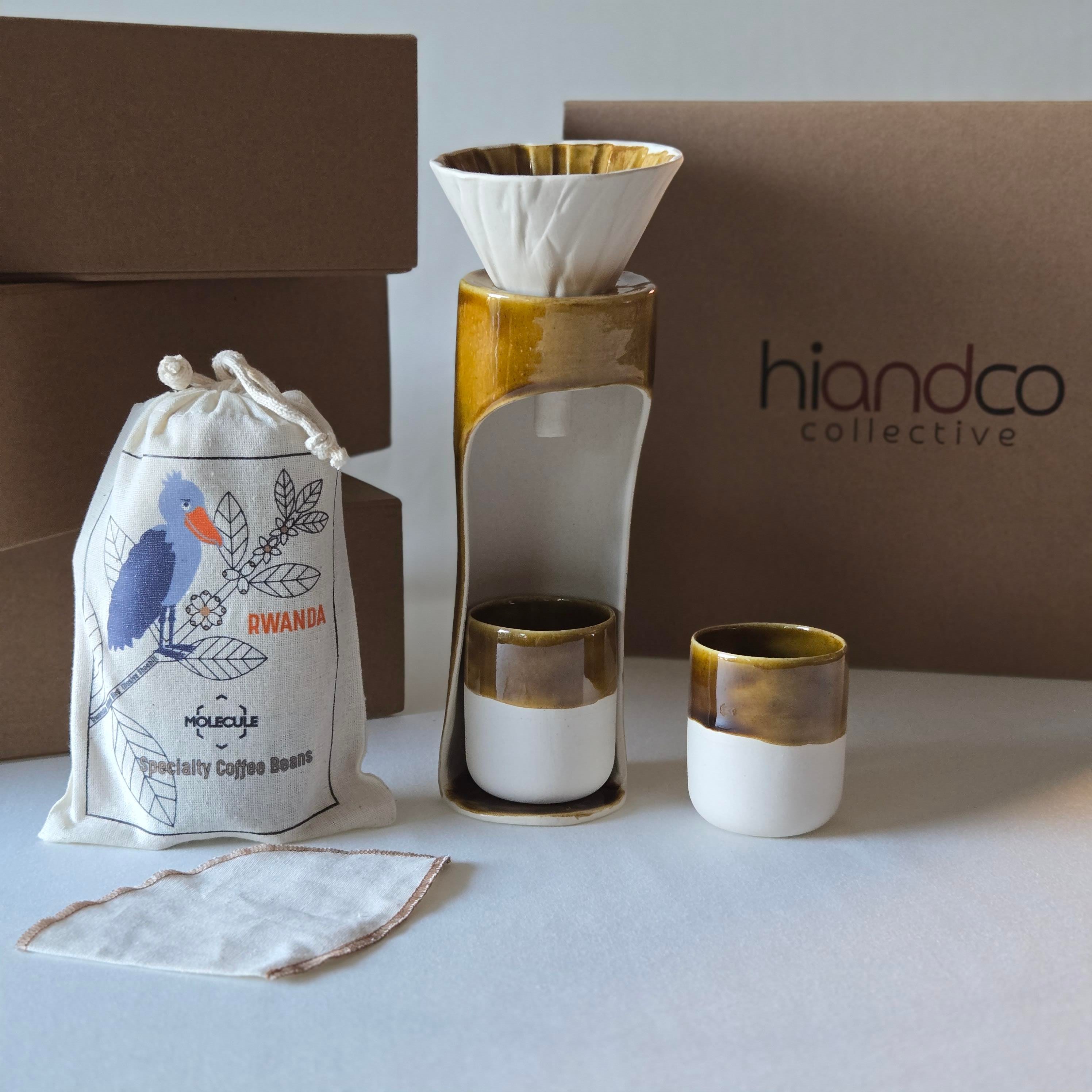 Hiandco Collective Kahve Demleme Seti/ Safran