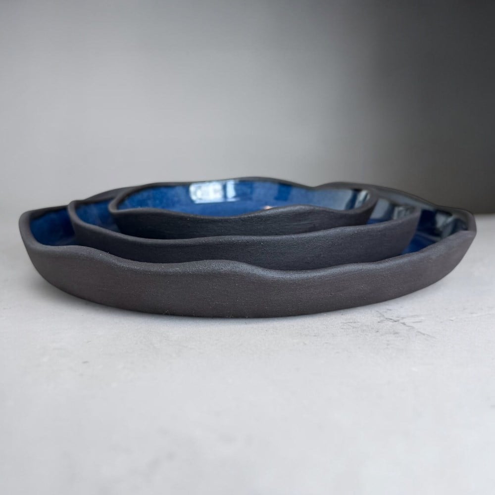 Indigo Shoreline Dinner Set