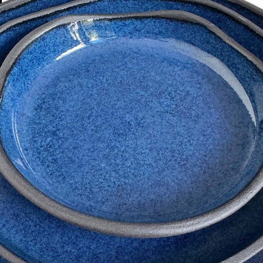 Indigo Shoreline Dinner Set