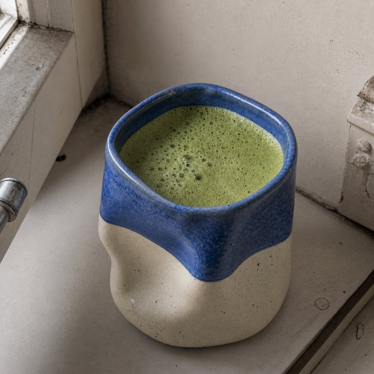 Indigo Stoneware Seramik Kupa