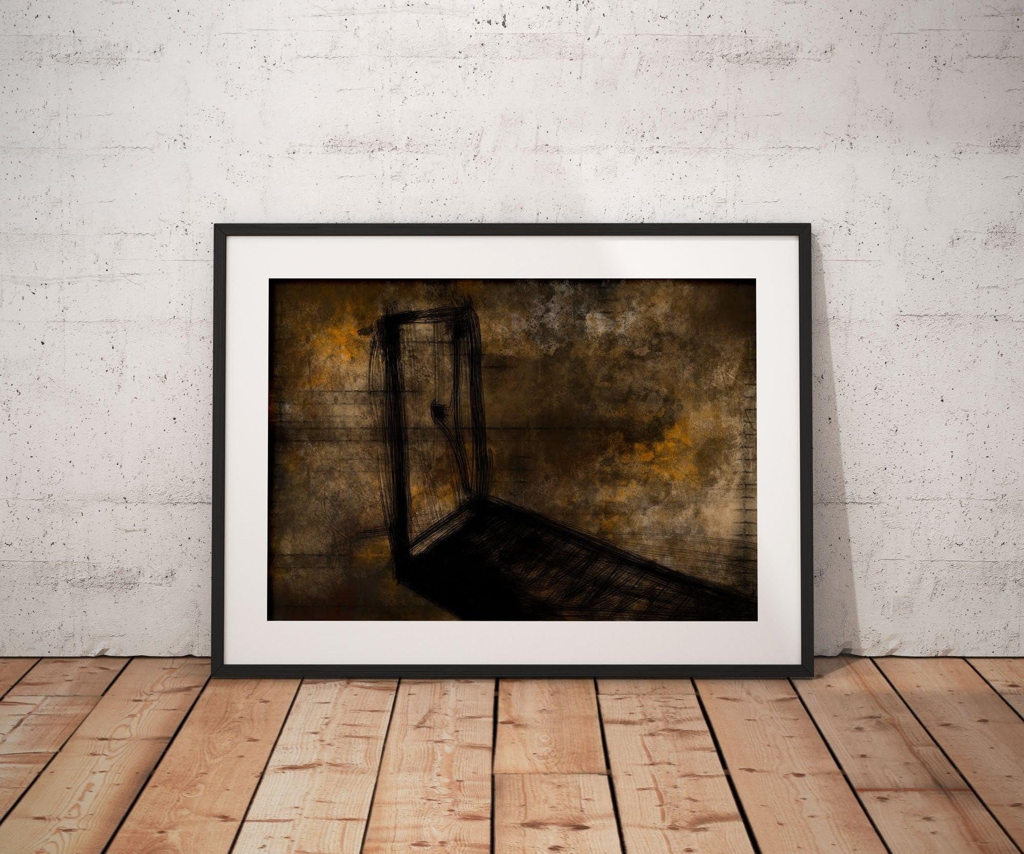 Inner Peace - Abstract Collection - Baskı