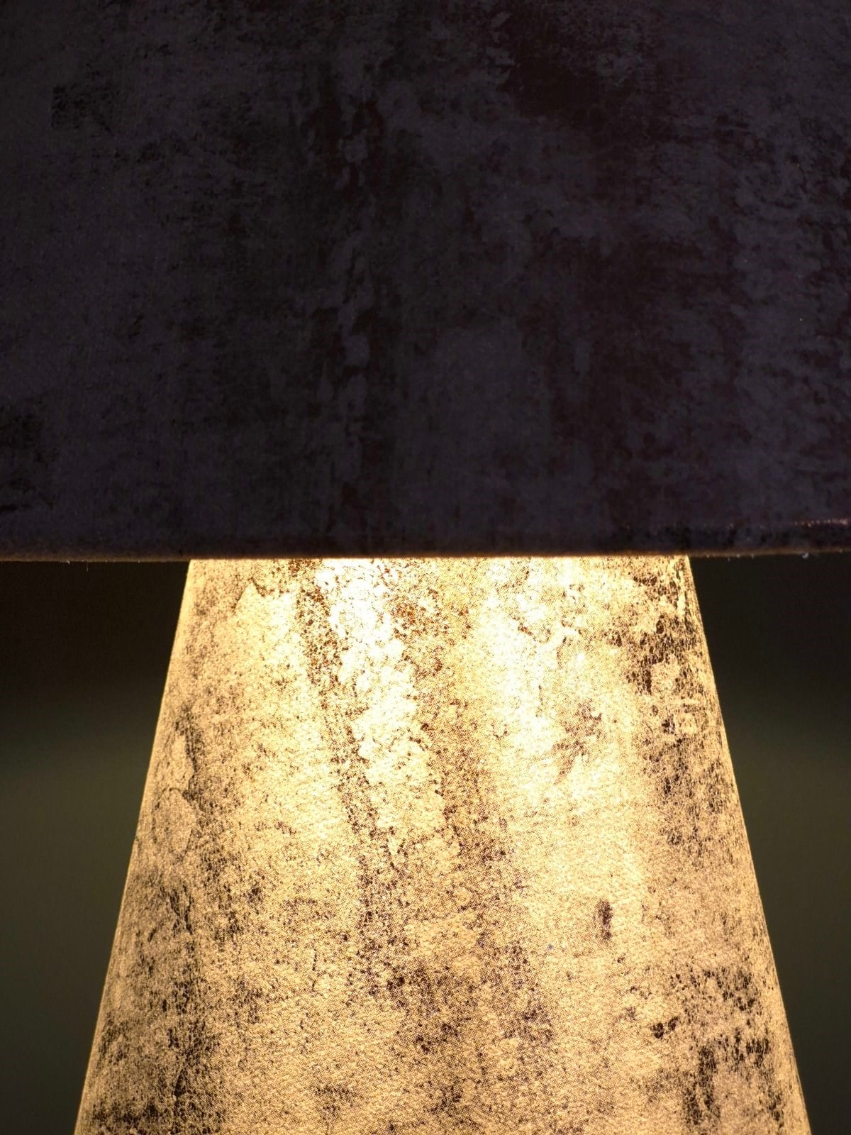 Işıltılı Bronz Abajur