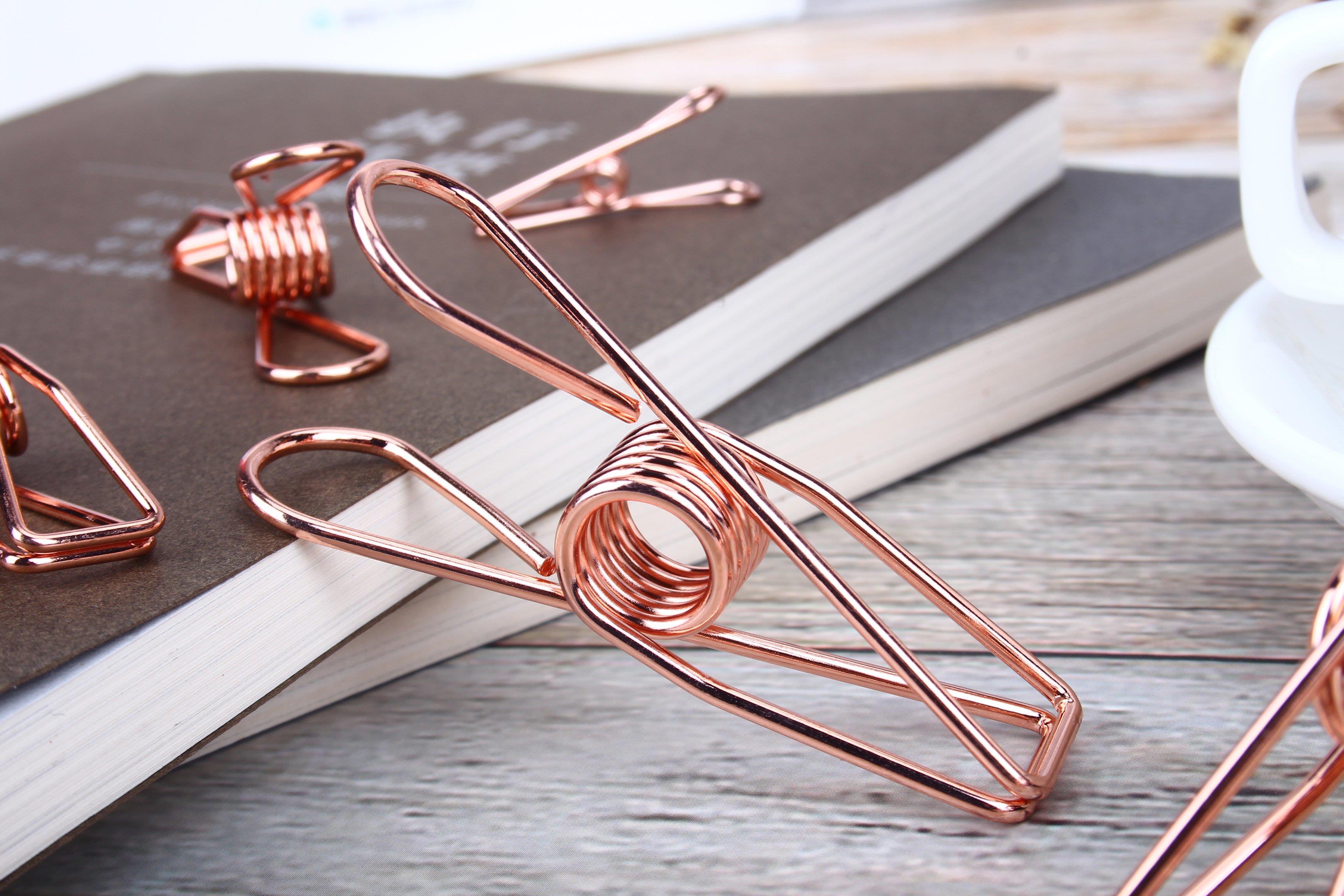 Kayigo Tiny Paslanmaz Çelik Mandal Dörtlü - Rose Gold