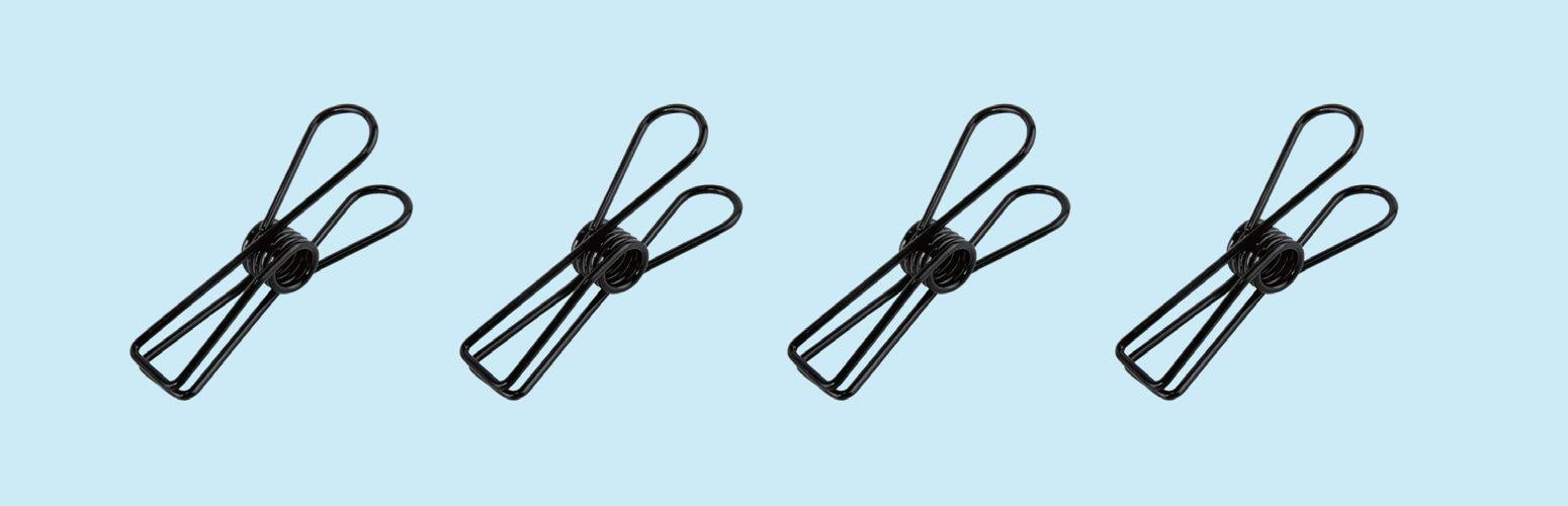 Kayigo Tiny Paslanmaz Çelik Mandal Dörtlü