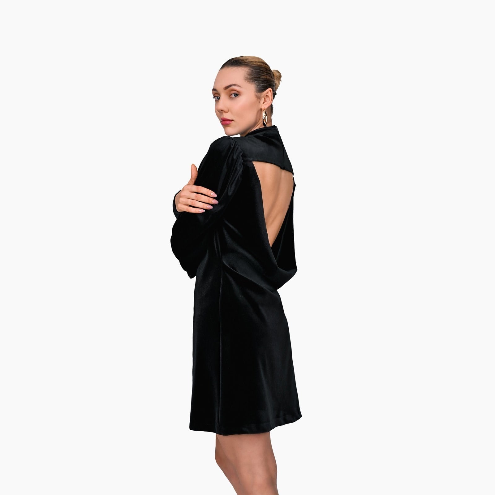 Klair Cut-out Detailed Mini Dress