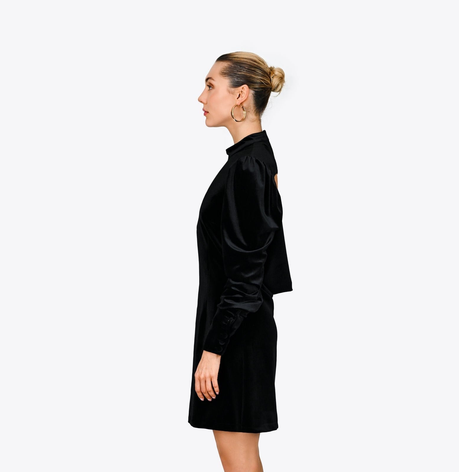 Klair Cut-out Detailed Mini Dress