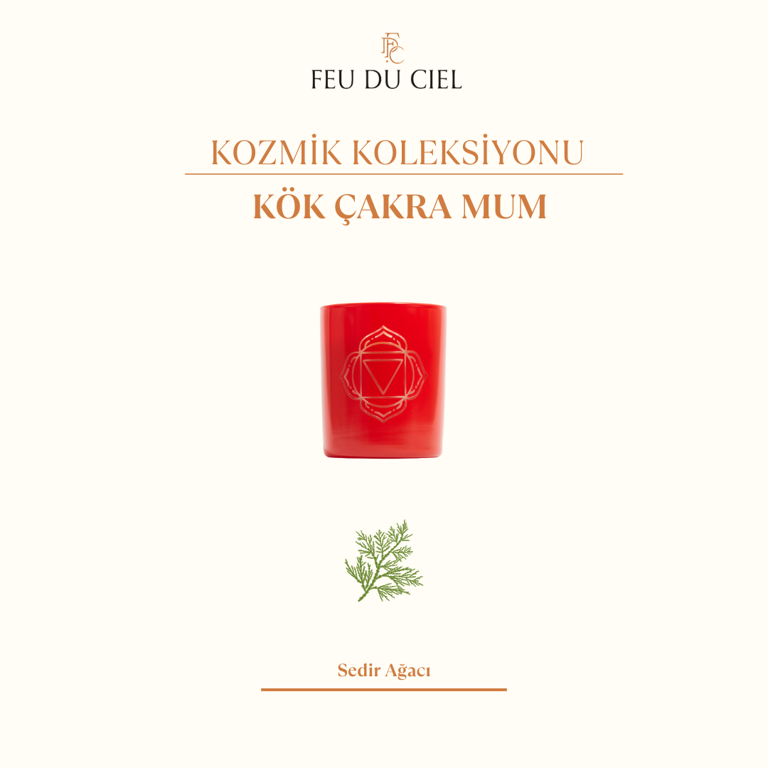 Kök Çakra Mum 130 gr