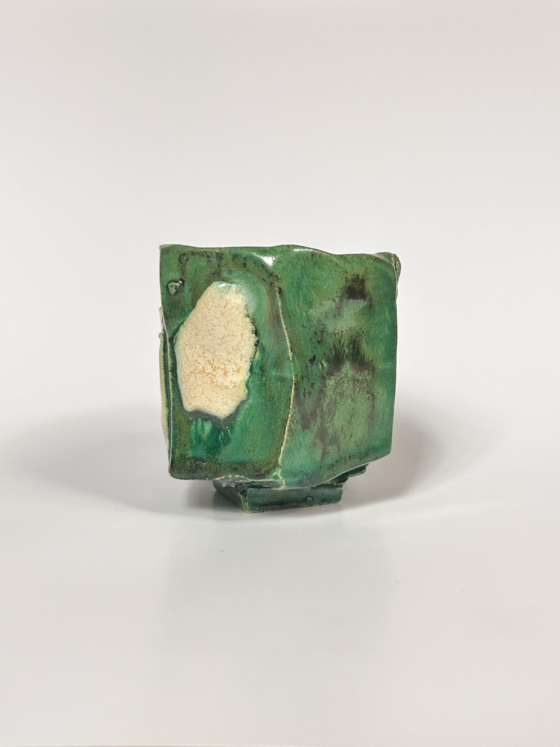 Kurinuki Bardak-Malachite