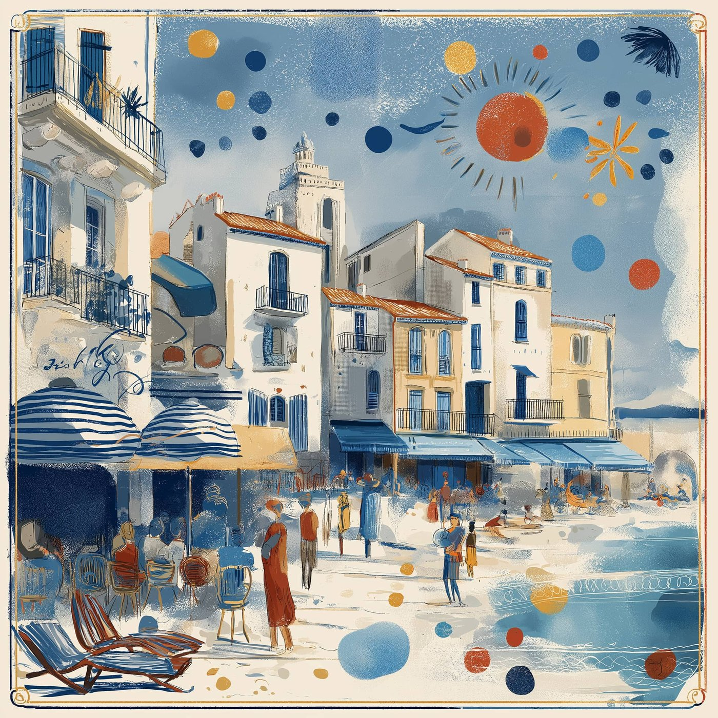 L’Été à Saint-Tropez İpek Fular | Pure Paris
