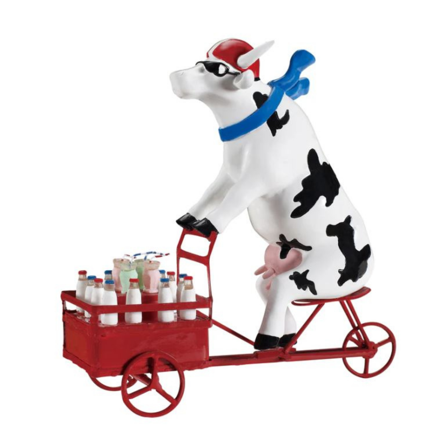 Lait TriporteurMedium - El Yapımı Dekoratif İnek Figürü