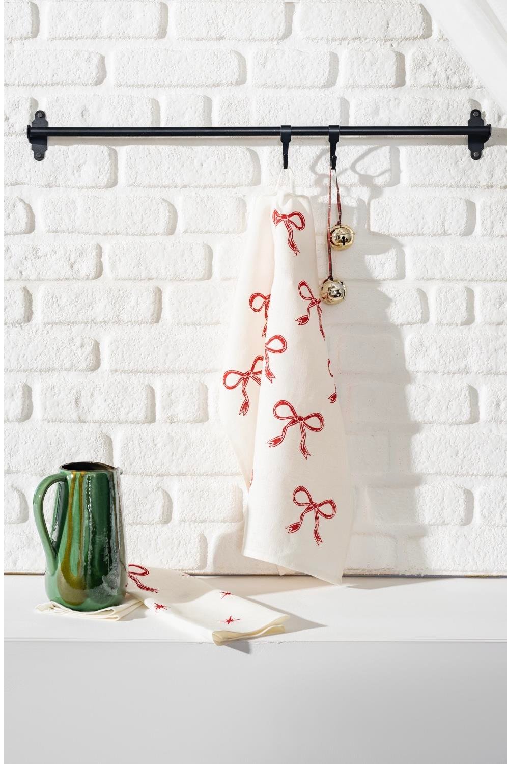 Lane Christmas Edition Red 2'li Kurulama Bezi