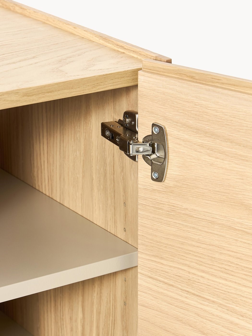 Larsen Minimalist Ahşap Highboard Modern Depolama Dolabı