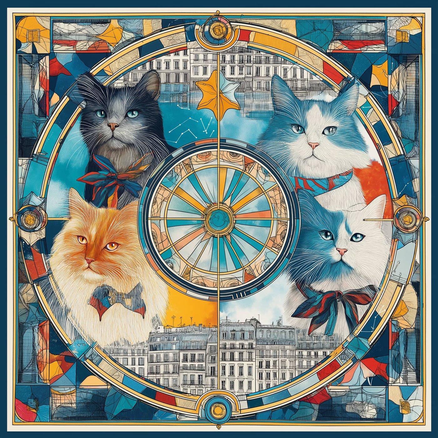 Les Chats de la Rue İpek Fular | Pure Paris