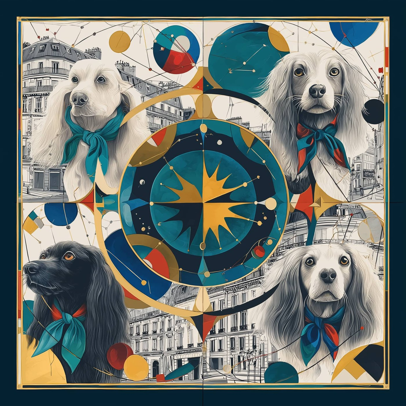 Les Chiens de la Rue İpek Fular | Pure Paris