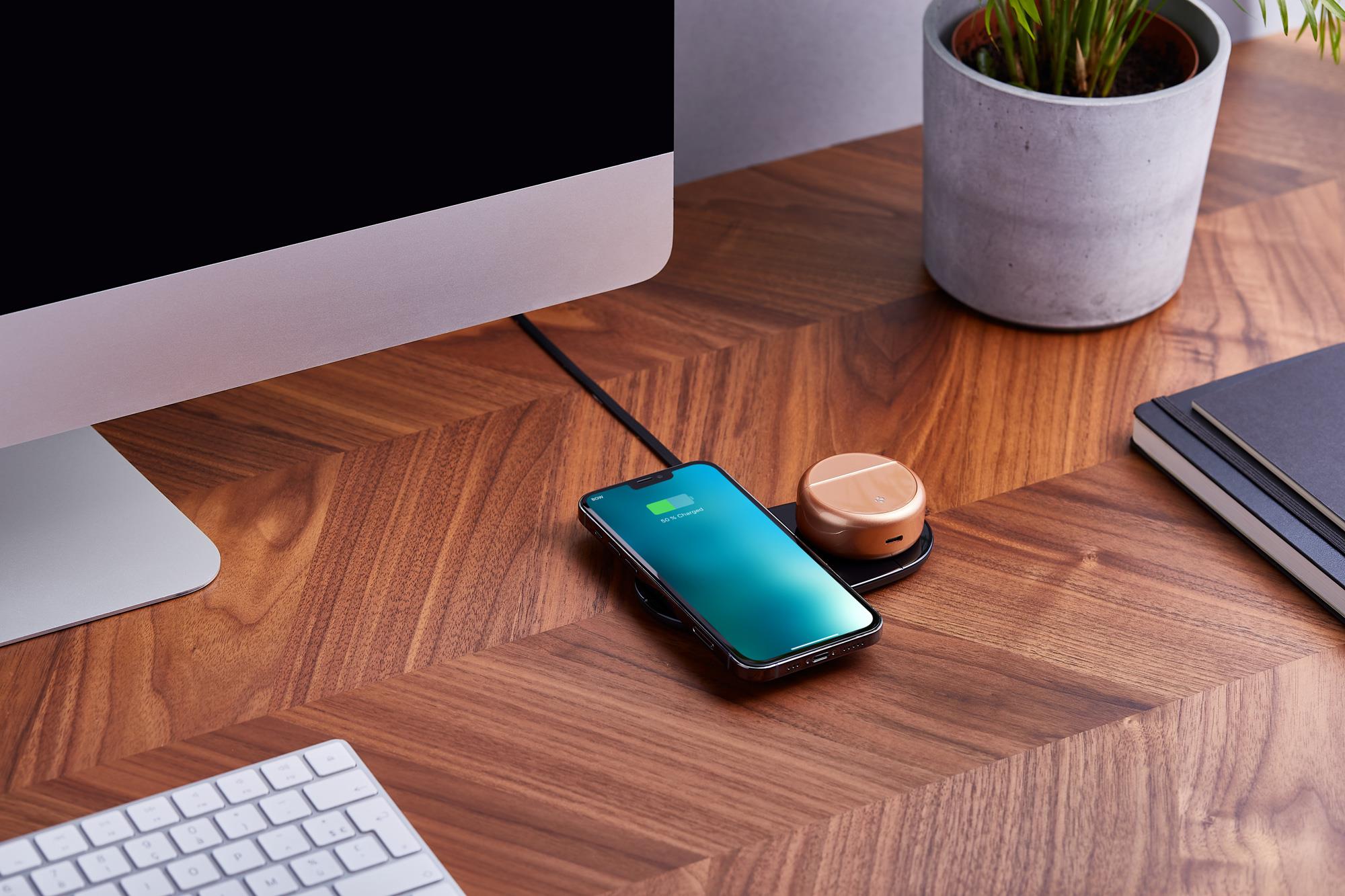 Lexon Duo Mini Şarj Cihazı Siyah