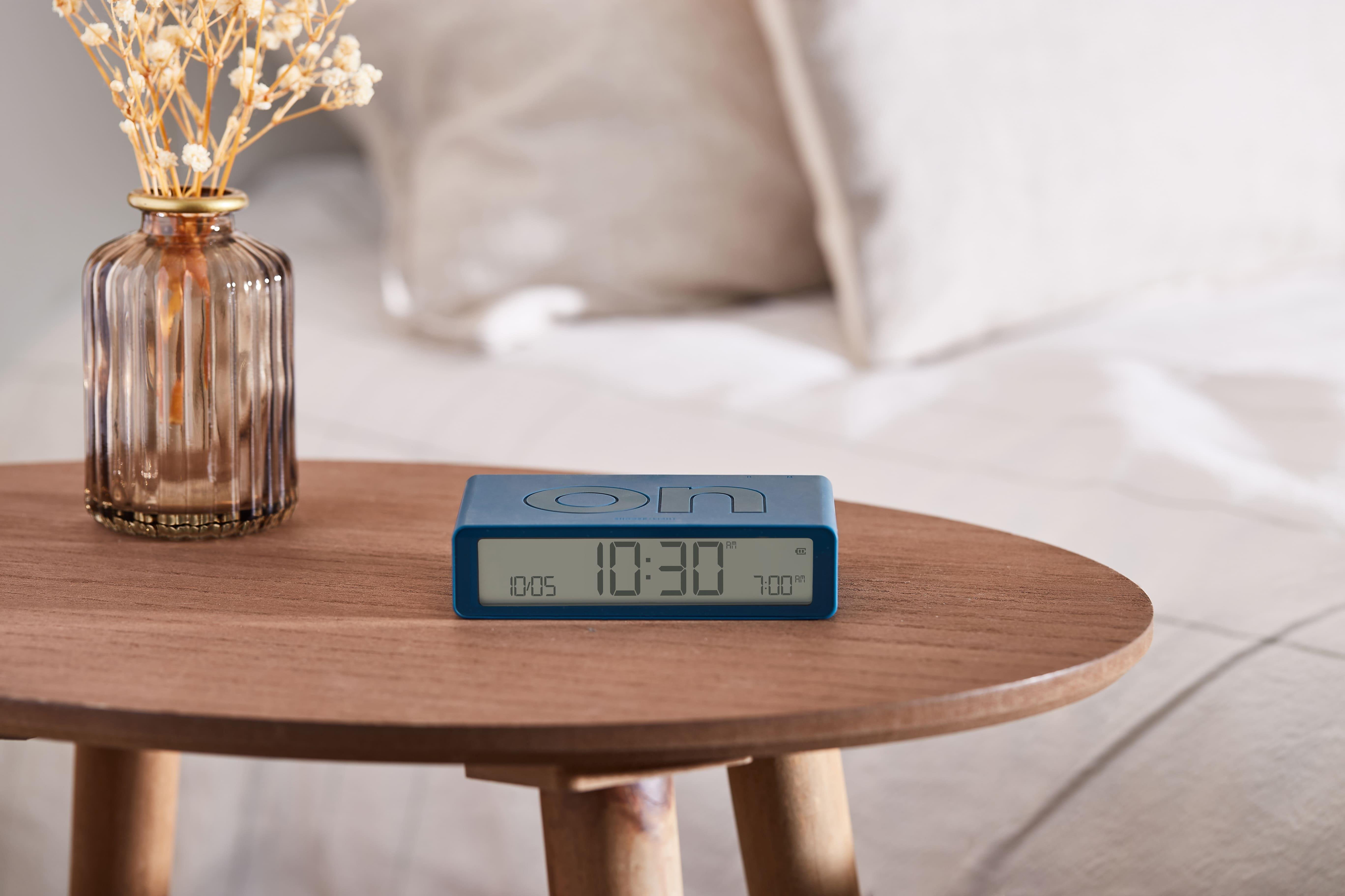 Lexon Flip Klasik Şarj Edilebilir Alarm Saat Ördek Yeşili