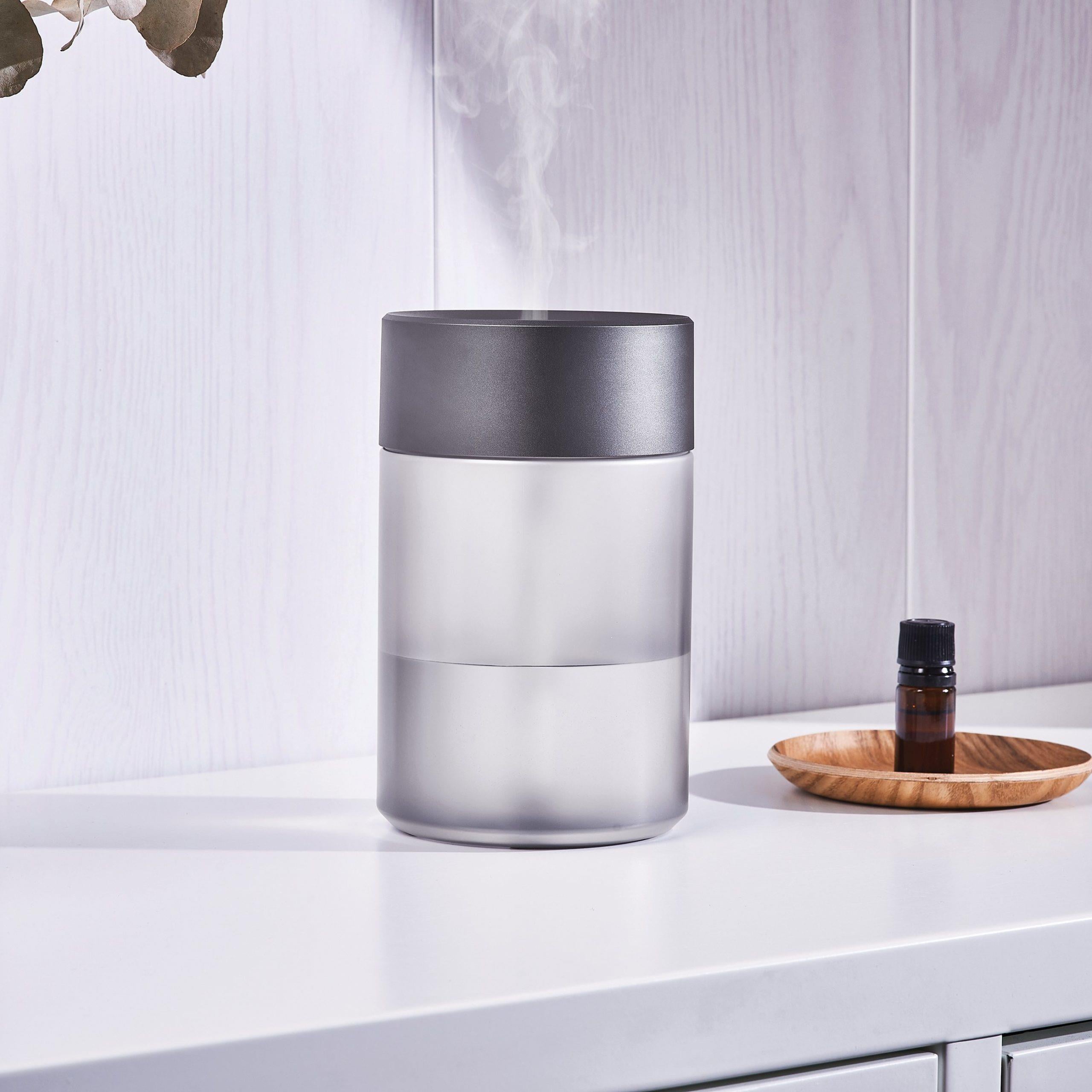 Lexon Horizon Difüzör Aromaterapi Nemlendirici ve Buğu Yapıcı - Metalik Gri