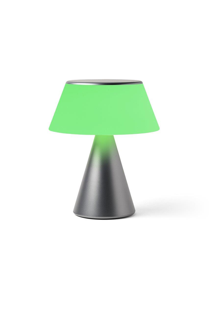 Lexon Luma XL Led Lamba Metalik Gri